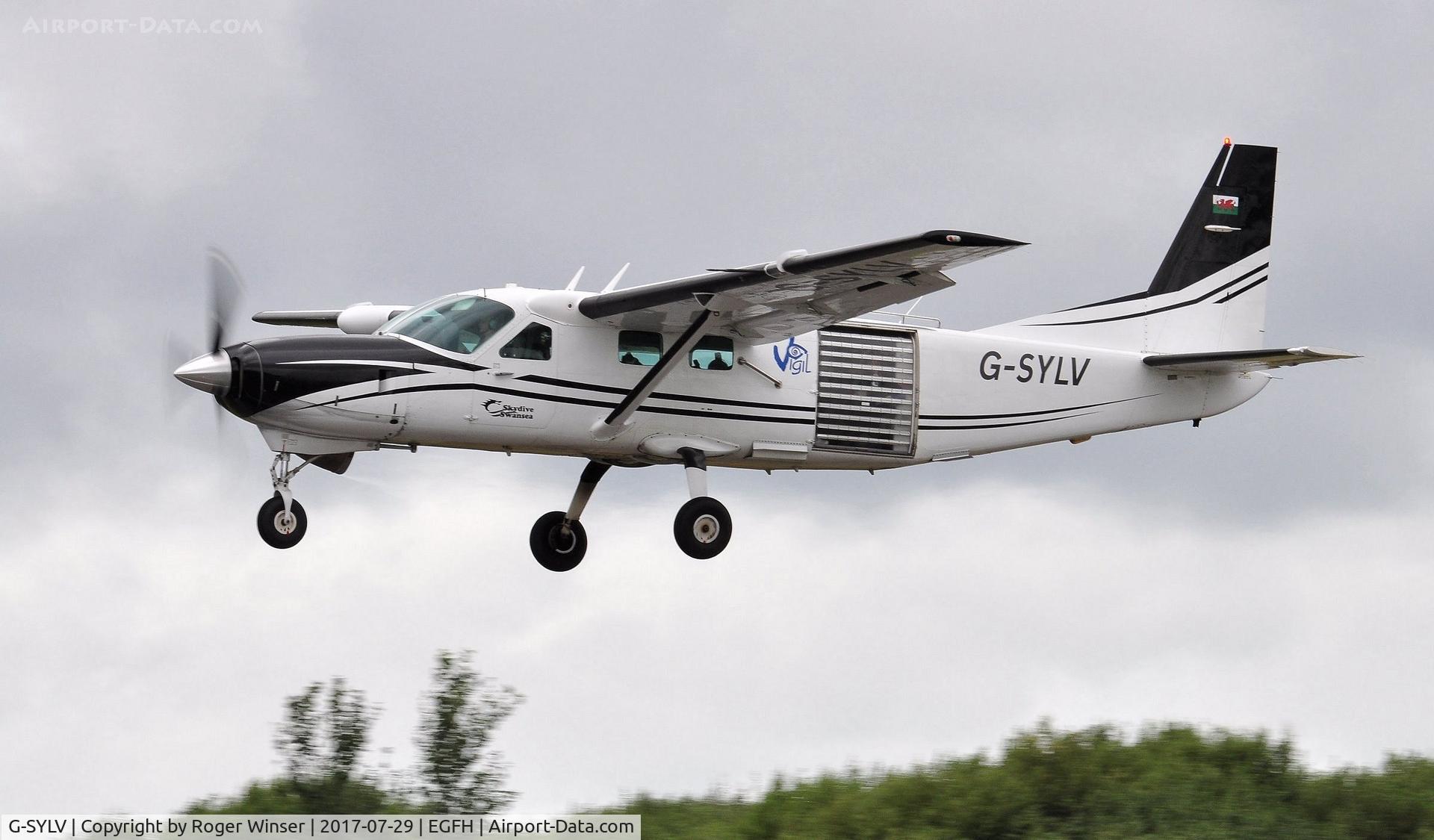 G-SYLV, 2002 Cessna 208B  Grand Caravan C/N 208B0936, Resident Grand Caravan operated by Skydive Swansea.