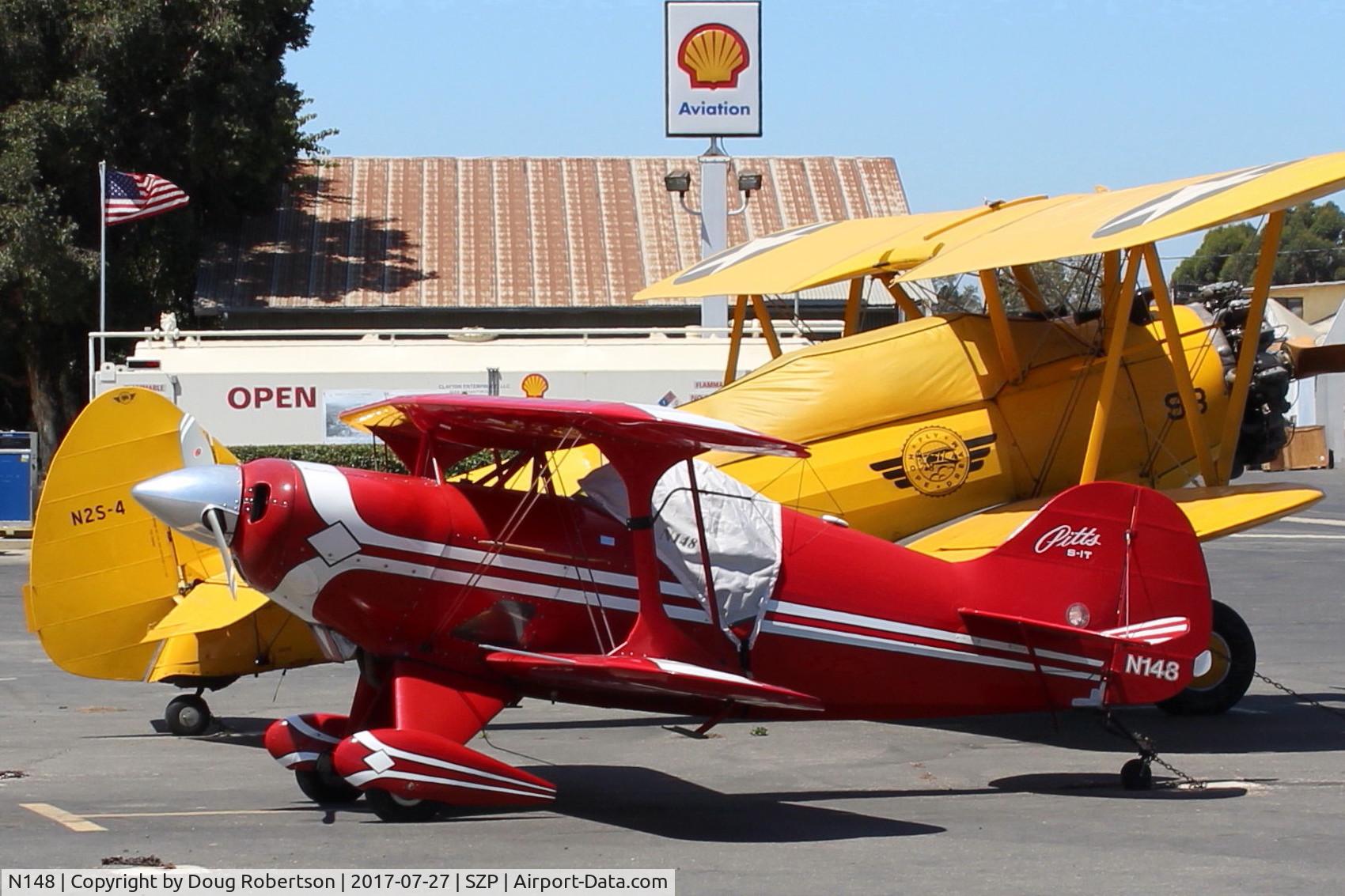 N148, 1983 Aerotek Pitts S-1T Special C/N 1016, 1983 Aerotek PITTS S-1T SPECIAL, Lycoming AEIO-360 180 Hp, full inverted systems, 4 ailerons