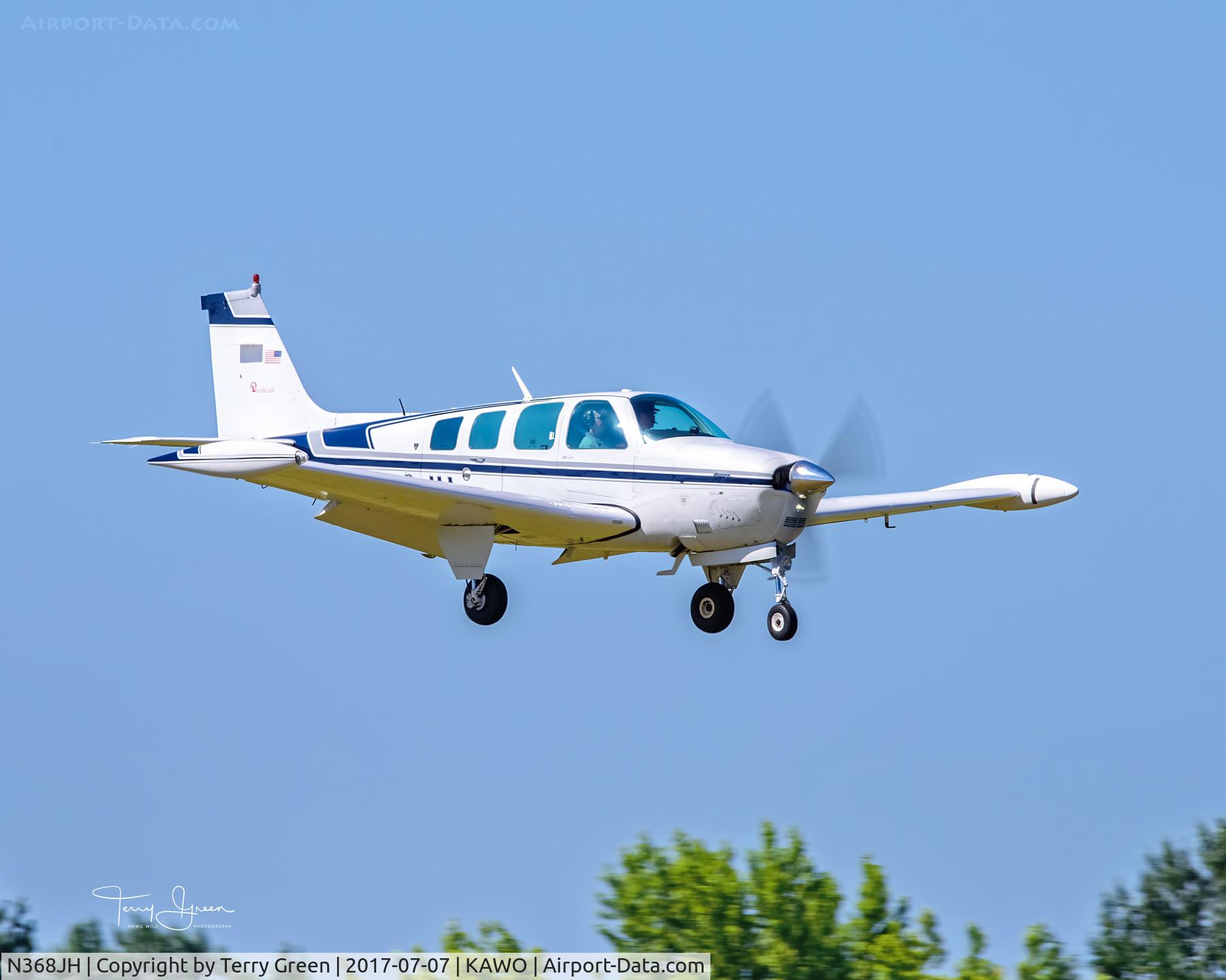N368JH, 1981 Beech A36 Bonanza 36 C/N E-1920, 2017 Arlington Fly-In