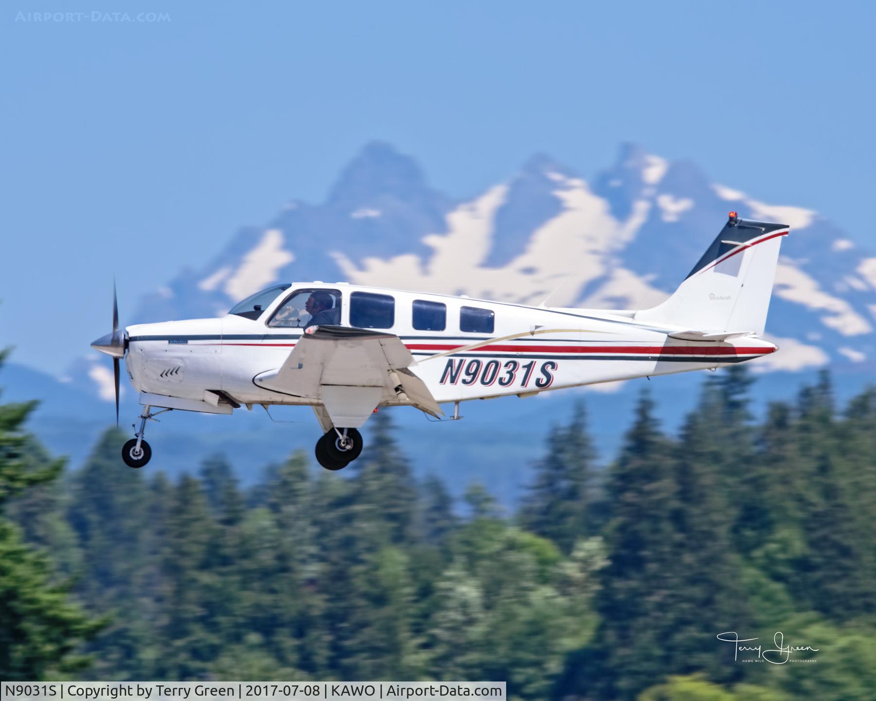 N9031S, 1968 Beech 36 Bonanza C/N E-117, 2017 Arlington Fly-In