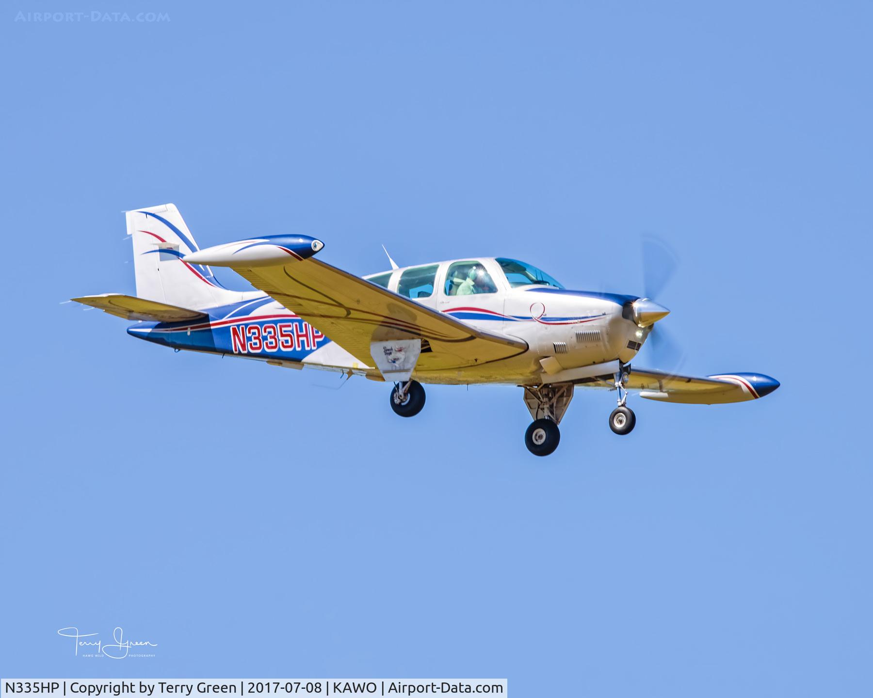 N335HP, 1992 Beech F33A Bonanza C/N CE1663, 2017 Arlington Fly-In