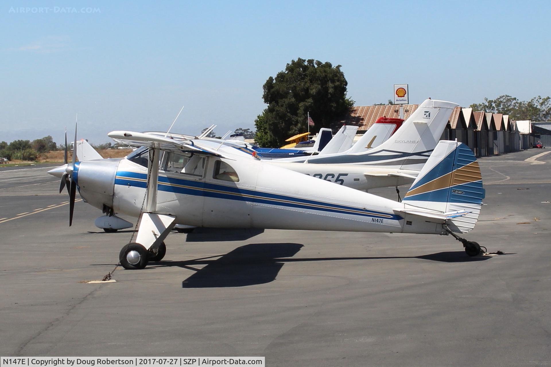 N147E, 1947 Luscombe 8E Silvaire C/N 5256, 1947 Luscombe 8E SILVAIRE, Continental C85 85 Hp