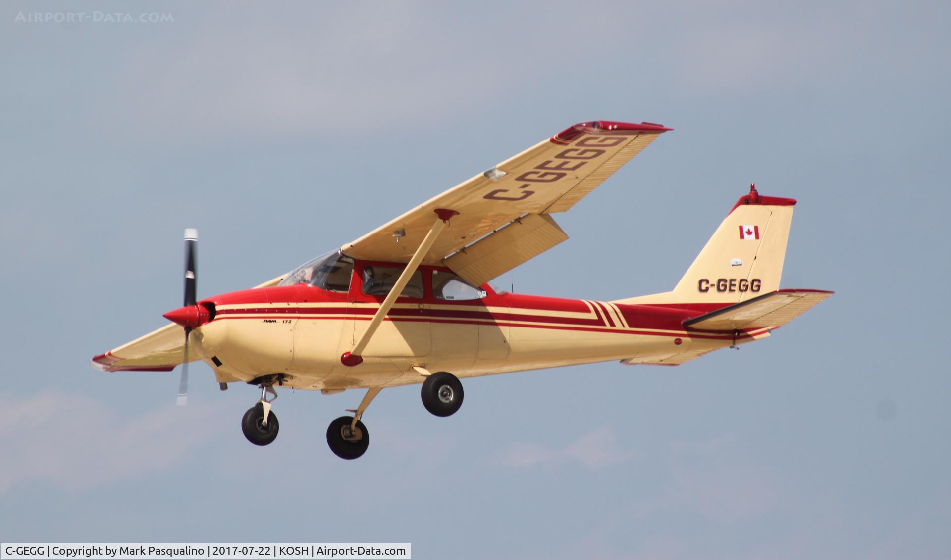 C-GEGG, 1968 Cessna 172I C/N 17256541, Cessna 172I
