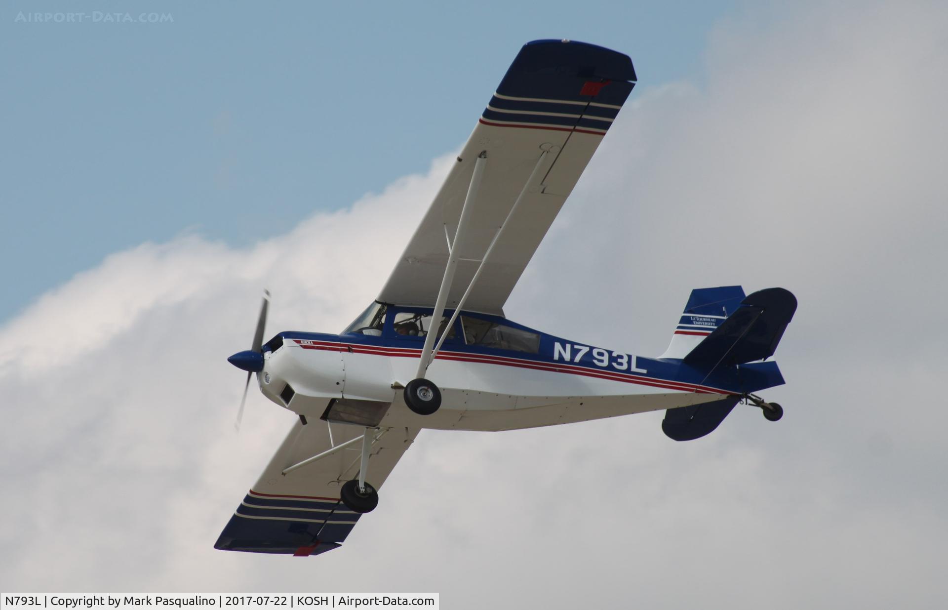 N793L, 2014 American Champion 7ECA Aurora Citabria C/N 1409-2014, American Champion 7ECA