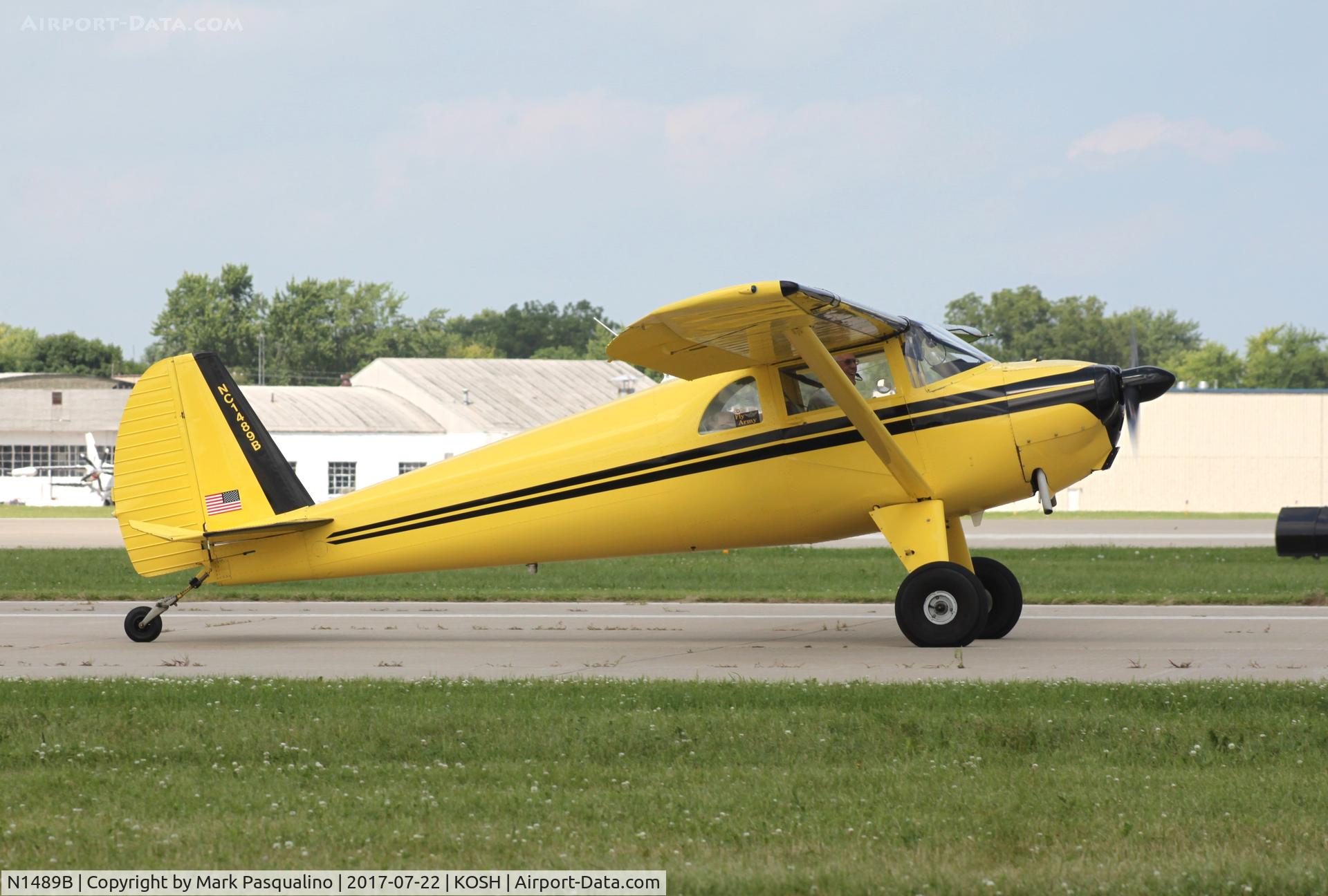N1489B, 1948 Luscombe 8F Silvaire C/N 6116, Luscombe 8F
