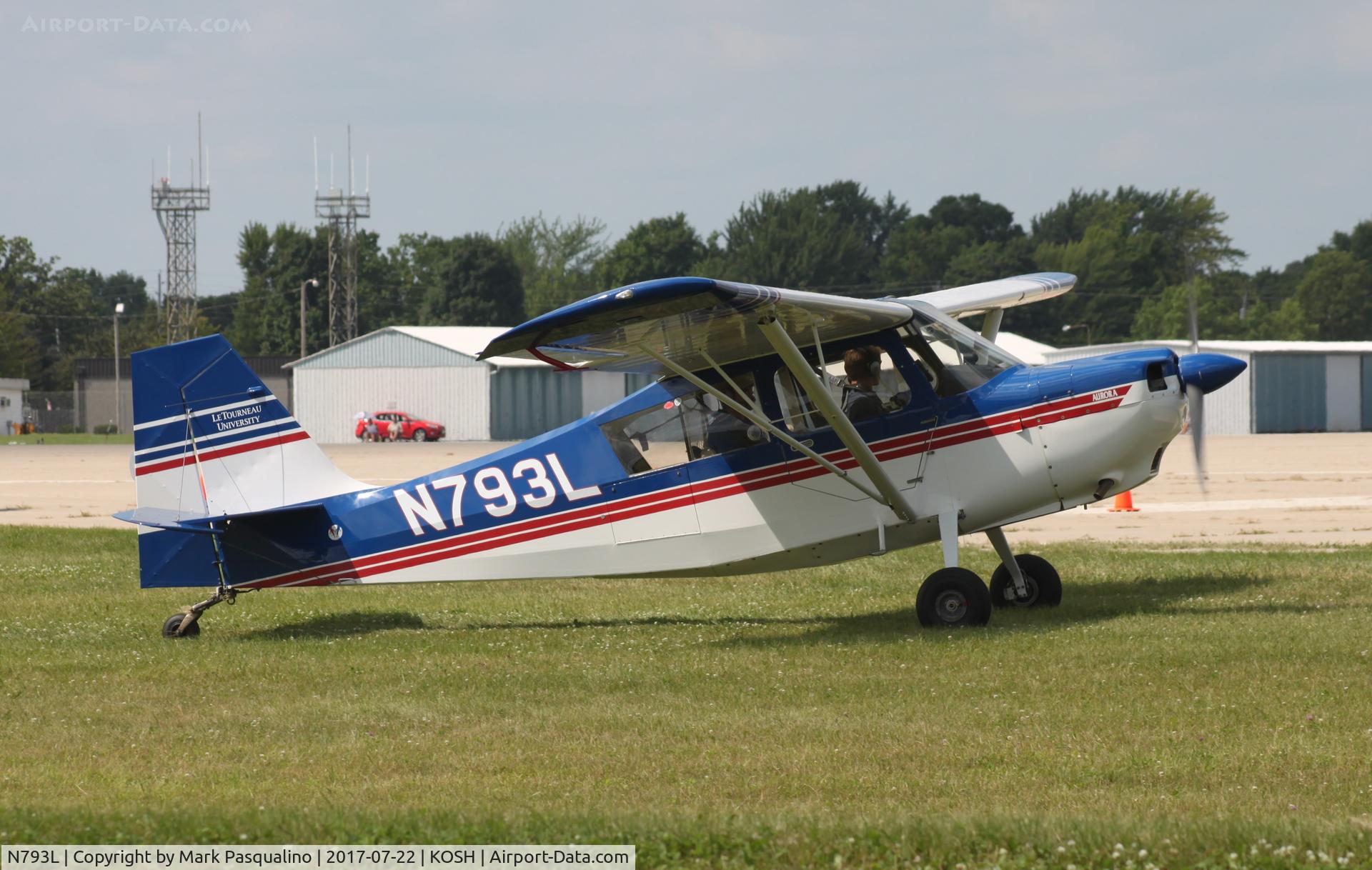 N793L, 2014 American Champion 7ECA Aurora Citabria C/N 1409-2014, American Champion 7ECA