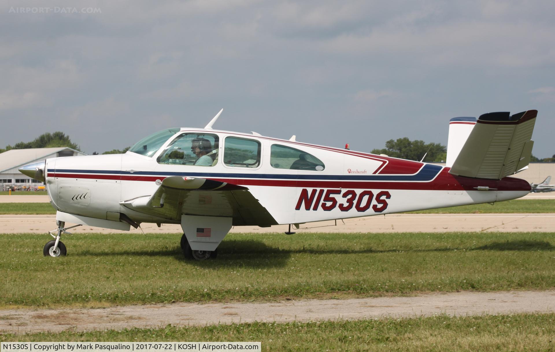 N1530S, 1962 Beech P35 Bonanza C/N D-6973, Beech P35