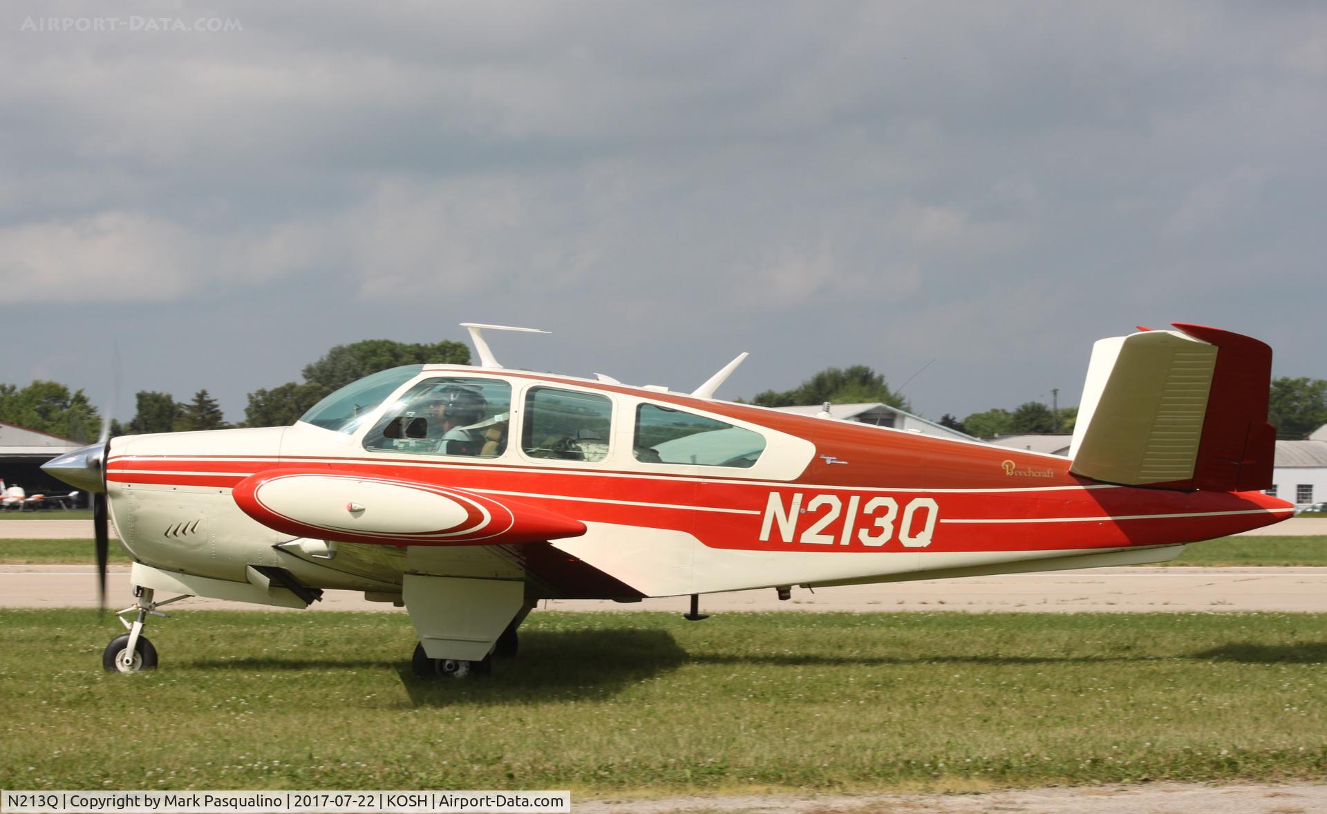 N213Q, 1965 Beech S35 Bonanza C/N D-7929, Beech S35
