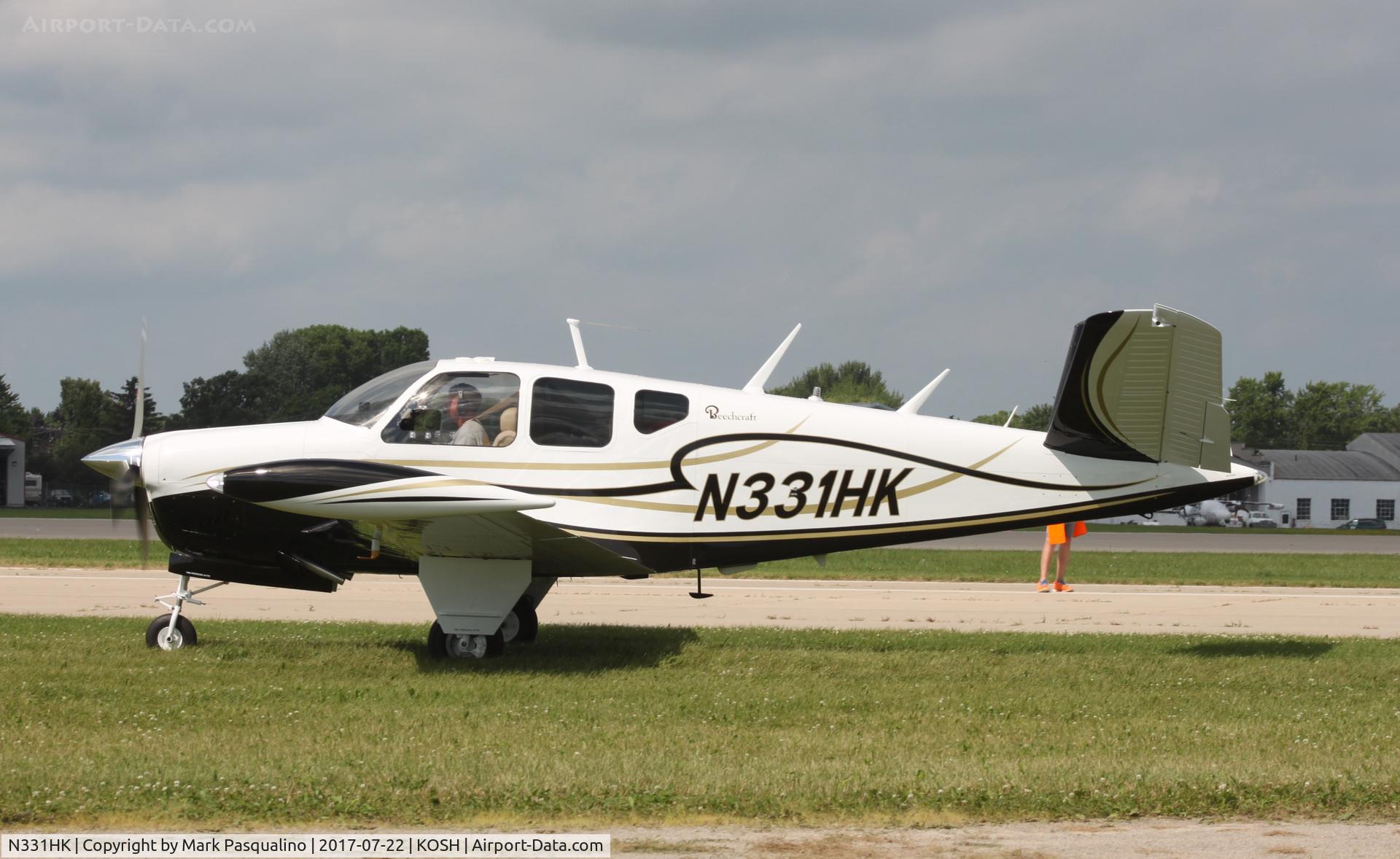 N331HK, 1960 Beech M35 Bonanza C/N D-6313, Beech M35