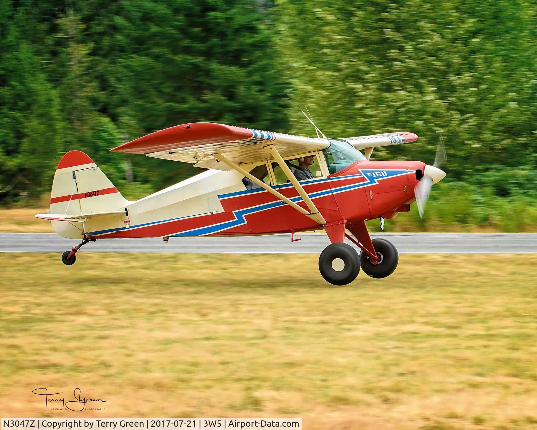 N3047Z, 1960 Piper PA-22-160 Tri Pacer C/N 22-7001, 2017 North Cascades Vintage Aircraft Museum Fly-In