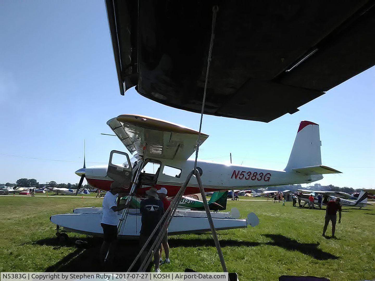 N5383G, 1967 Helio H-295/U10D C/N 1249, Helio Gathering 2017 at Oshkosh, WI