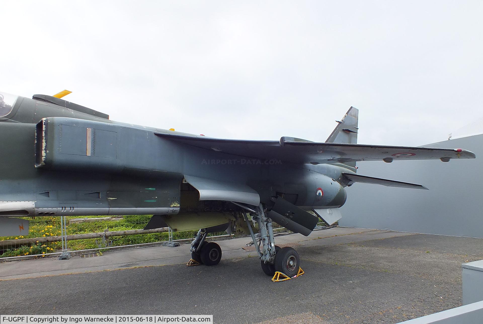 F-UGPF, Sepecat Jaguar A C/N A1, SEPECAT Jaguar A Prototype of the Musee de l'Air at the Aerosalon 2015, Paris