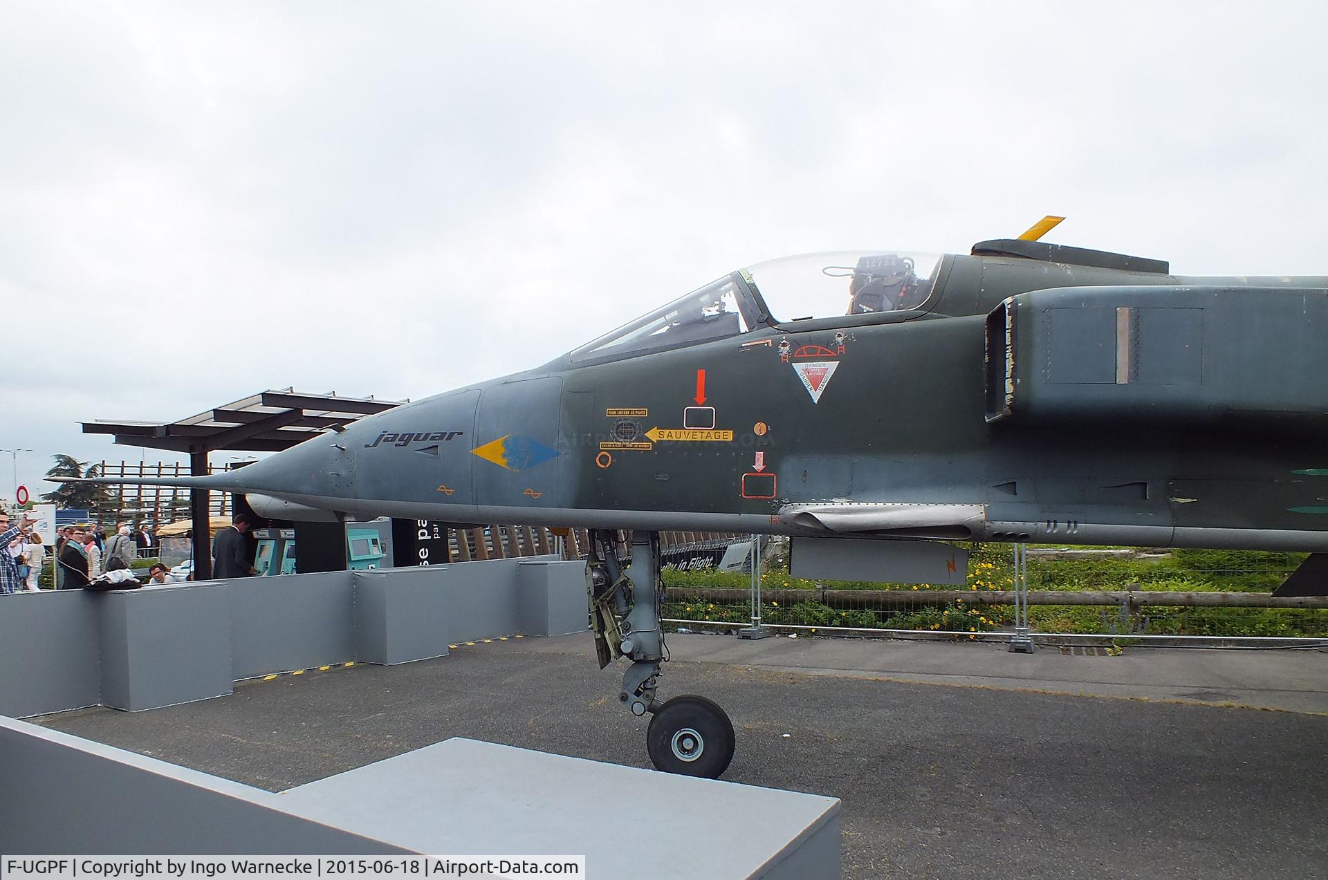 F-UGPF, Sepecat Jaguar A C/N A1, SEPECAT Jaguar A Prototype of the Musee de l'Air at the Aerosalon 2015, Paris