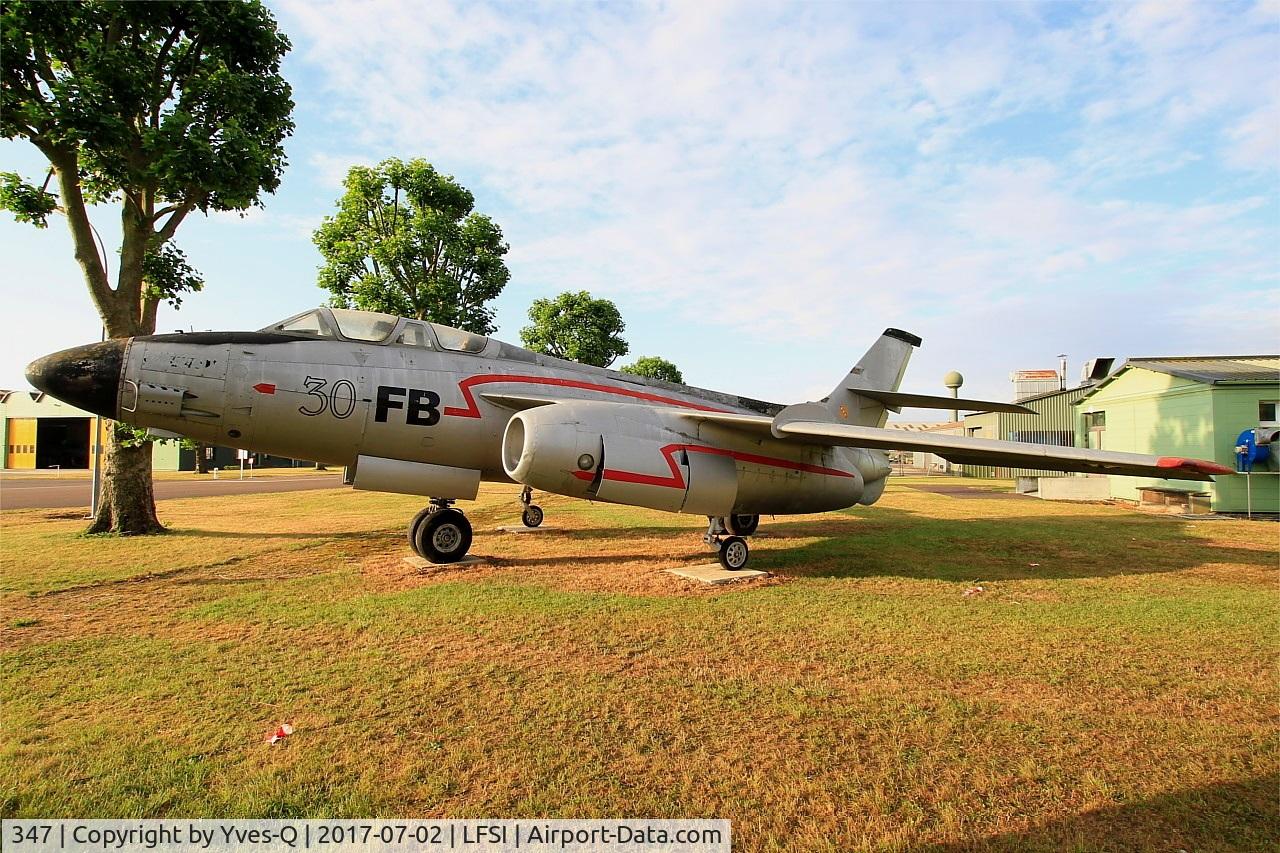 347, 1959 Sud Aviation SO.4050 Vautour IIN C/N 114, Sud Aviation SO.4050 Vautour IIN, Preserved at St Dizier-Robinson Air Base 113 (LFSI)
