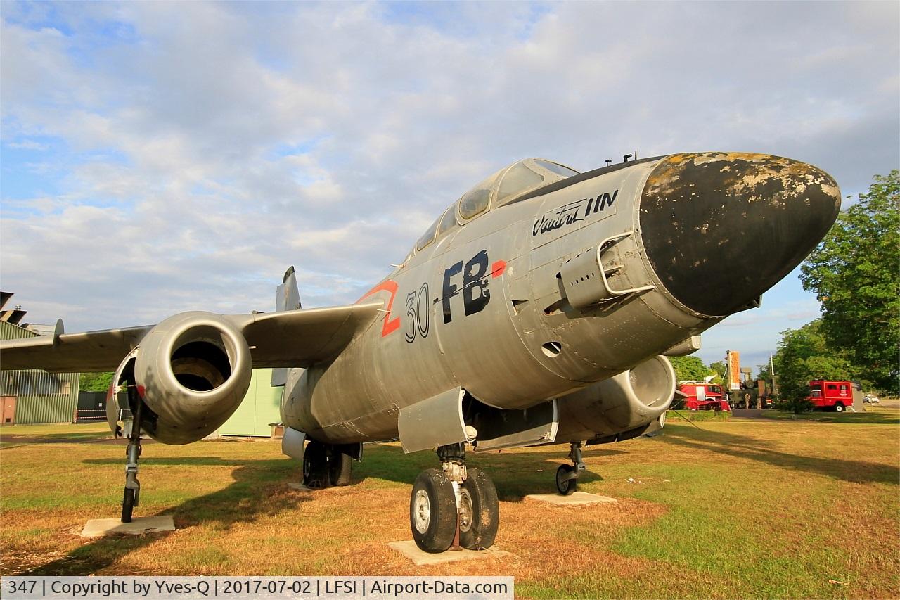 347, 1959 Sud Aviation SO.4050 Vautour IIN C/N 114, Sud Aviation SO.4050 Vautour IIN, Preserved at St Dizier-Robinson Air Base 113 (LFSI)