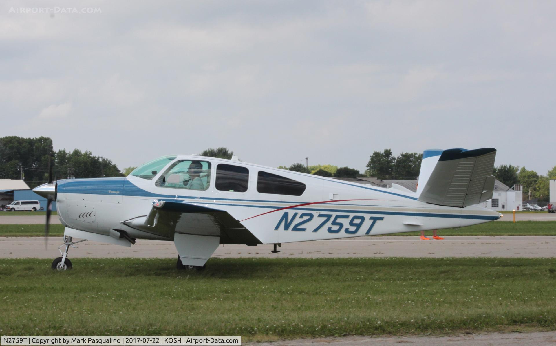 N2759T, 1967 Beech V35 Bonanza C/N D-8468, Beech V35