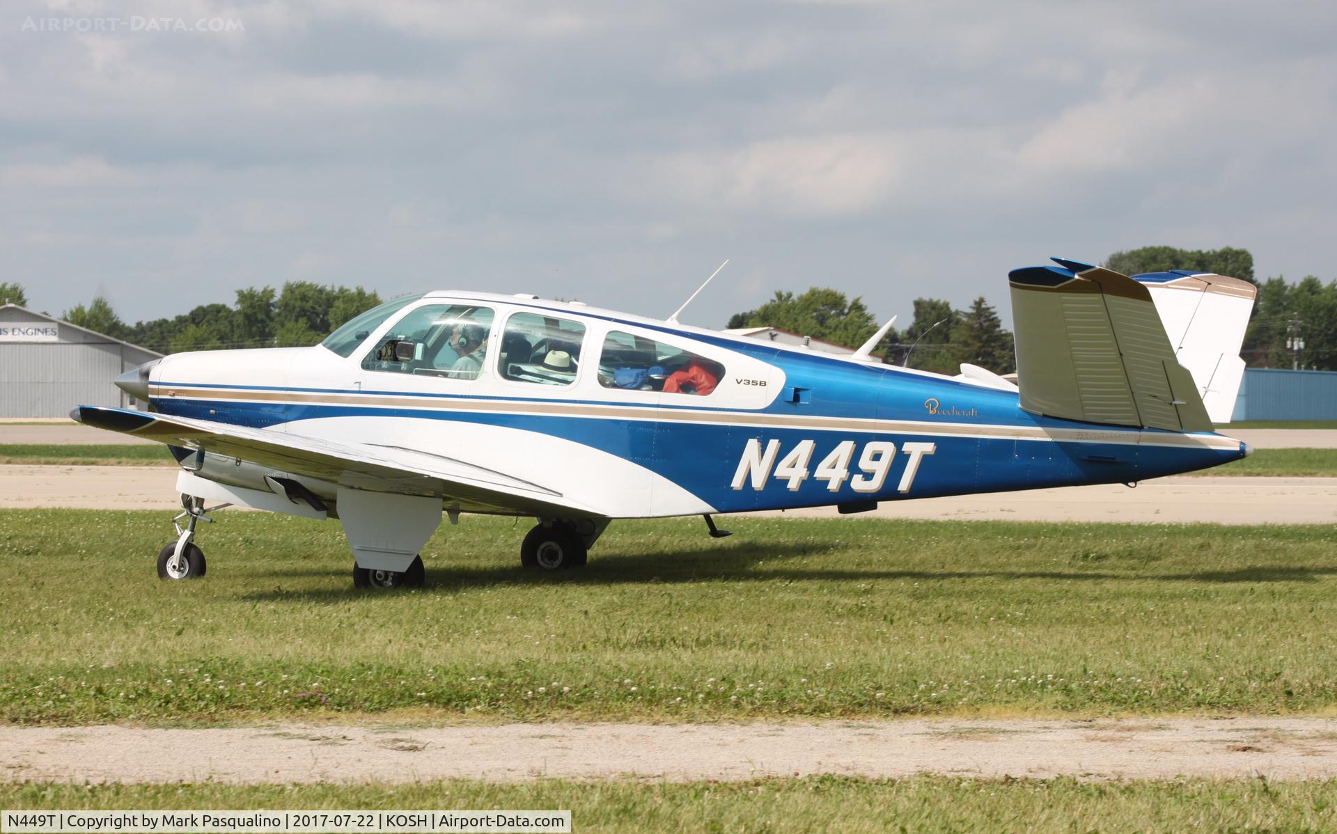 N449T, 1970 Beech V35B Bonanza C/N D-9153, Beech V35B