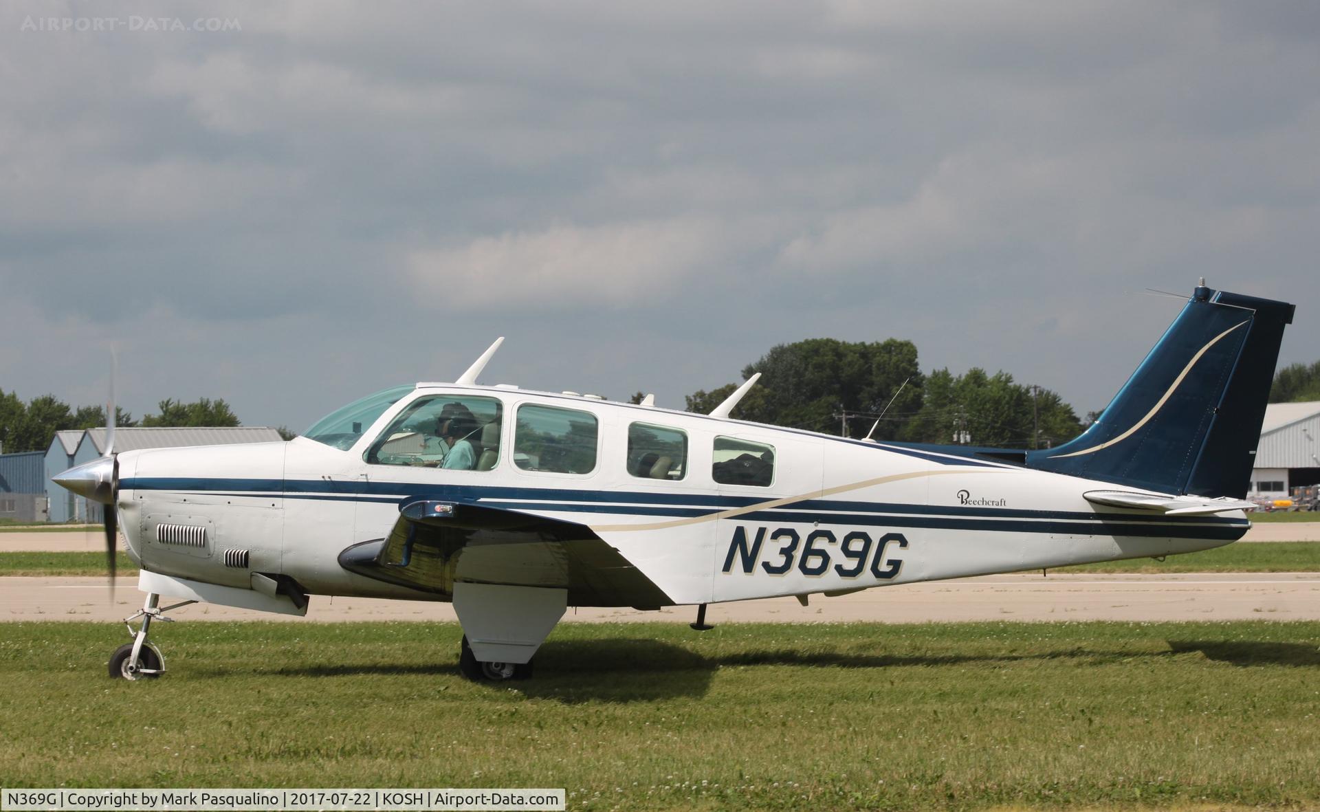 N369G, 1968 Beech 36 Bonanza C/N E-44, Beech 36
