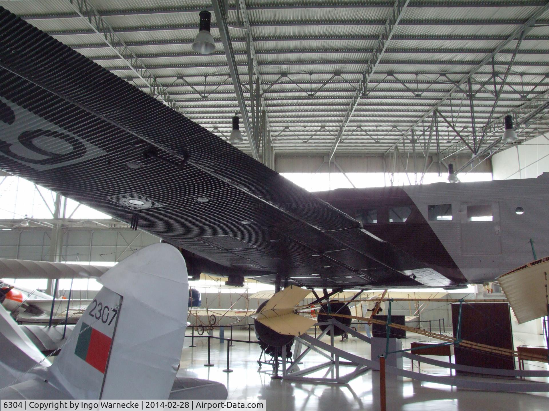 6304, Junkers Ju-52/3mg3e C/N 5661, Junkers Ju 52/3m g3e (converted to Pratt & Whitney engines) at the Museu do Ar, Sintra