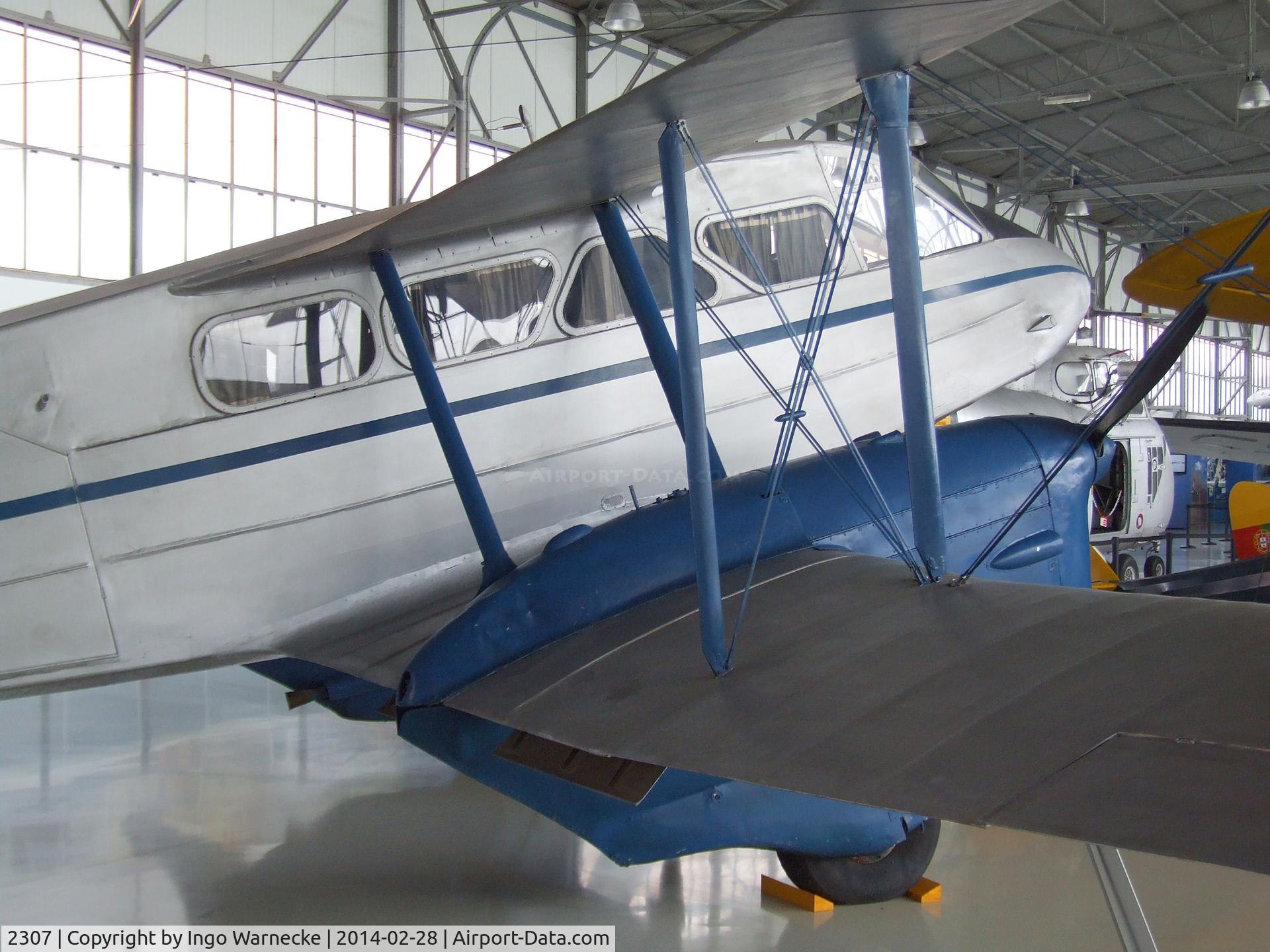 2307, De Havilland DH-89A Dominie/Dragon Rapide C/N 6899, De Havilland D.H.89A Dominie at the Museu do Ar, Sintra