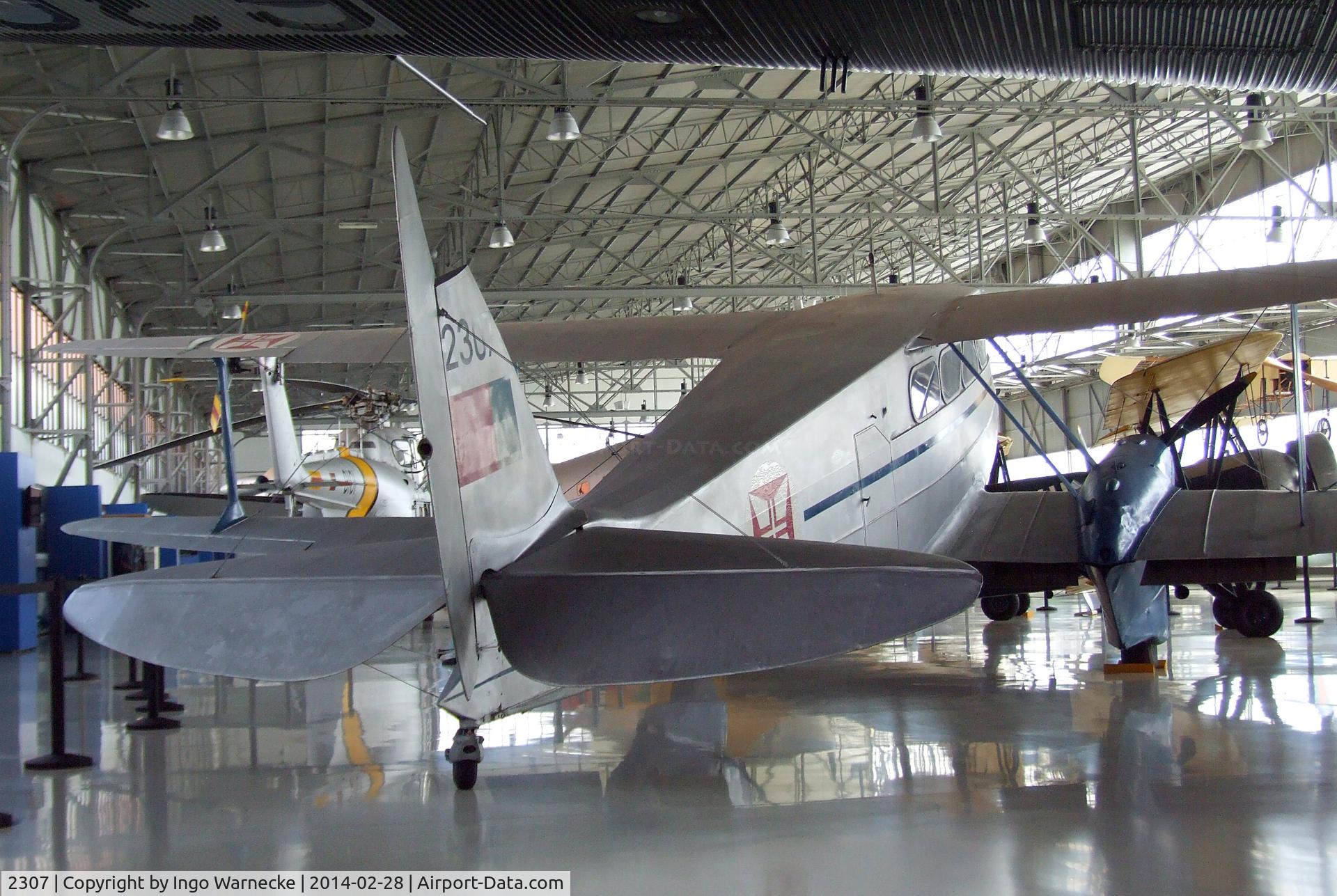 2307, De Havilland DH-89A Dominie/Dragon Rapide C/N 6899, De Havilland D.H.89A Dominie at the Museu do Ar, Sintra