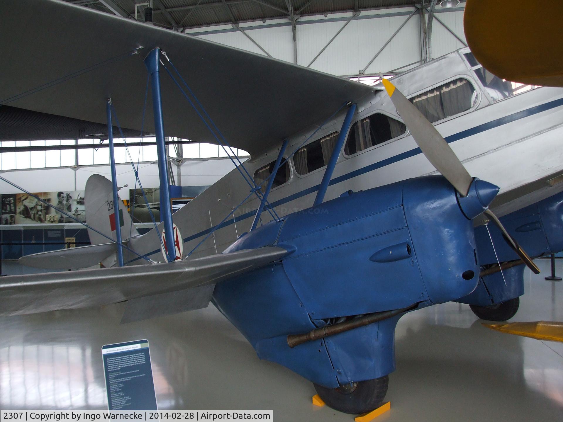 2307, De Havilland DH-89A Dominie/Dragon Rapide C/N 6899, De Havilland D.H.89A Dominie at the Museu do Ar, Sintra