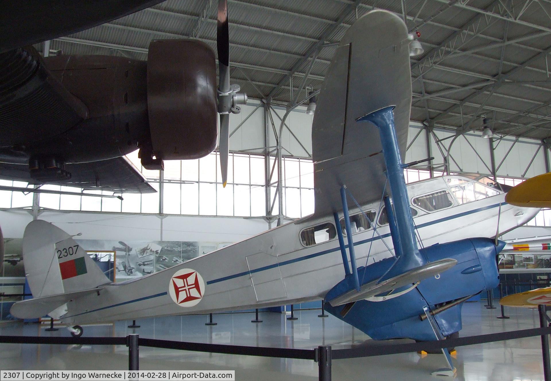 2307, De Havilland DH-89A Dominie/Dragon Rapide C/N 6899, De Havilland D.H.89A Dominie at the Museu do Ar, Sintra