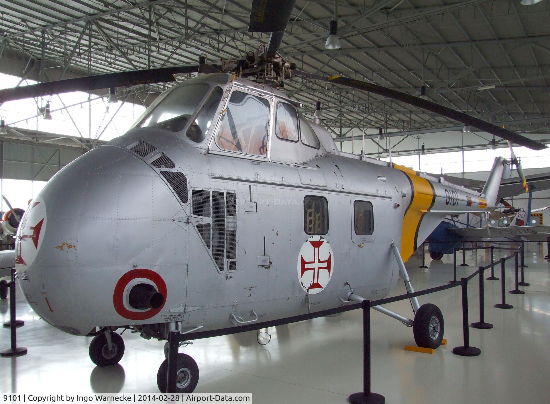 9101, Sikorsky UH-19D Chickasaw C/N 551237, Sikorsky UH-19D Chickasaw at the Museu do Ar, Sintra