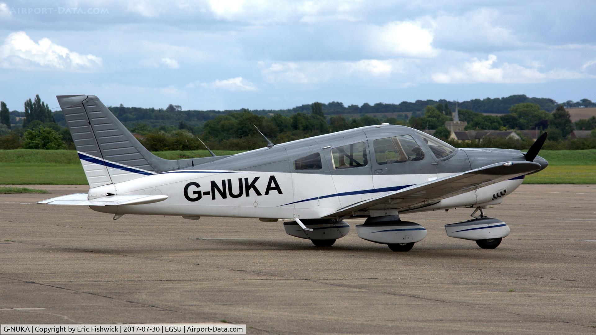 G-NUKA, 1982 Piper PA-28-181 Cherokee Archer II C/N 28-8290134, 2. G-NUKA at The Imperial War Museum, Duxford, July, 2017.