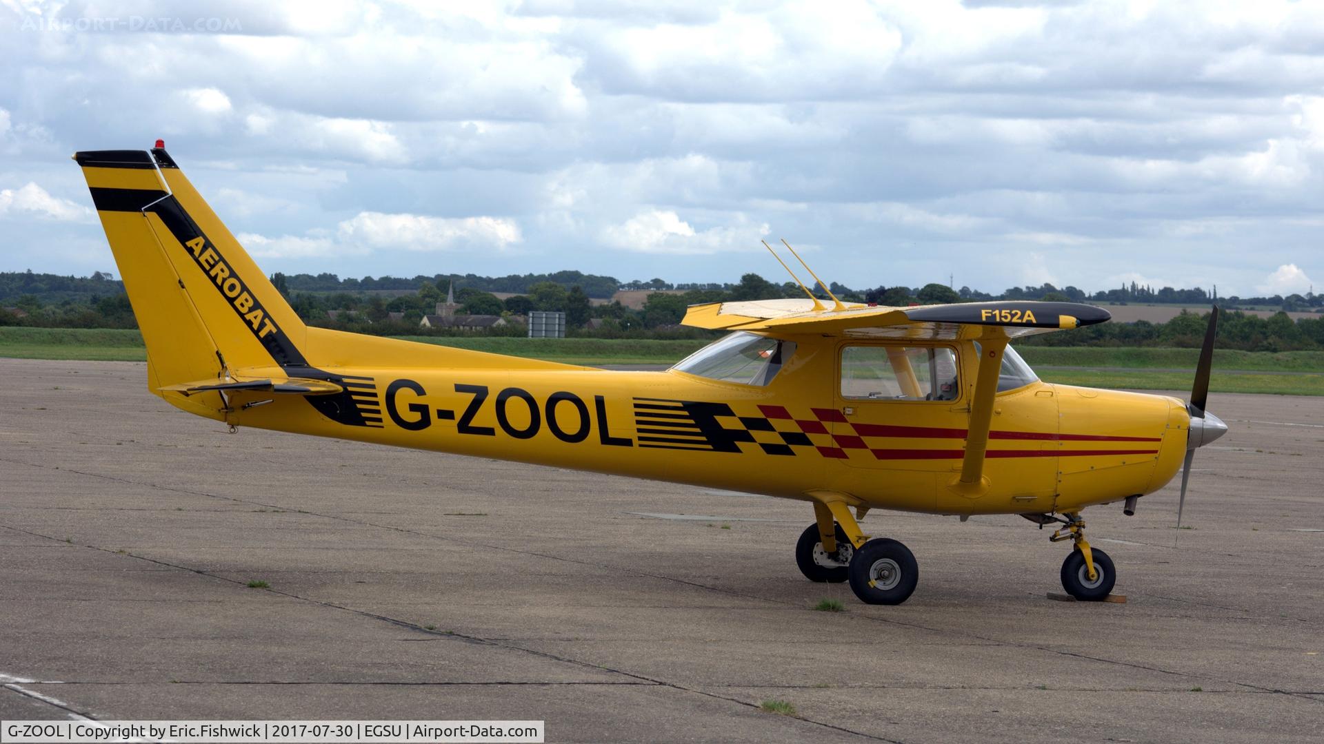G-ZOOL, 1979 Reims Cessna FA152 C/N 0357, 2. G-ZOOL at The Imperial War Museum, Duxford, July, 2017.