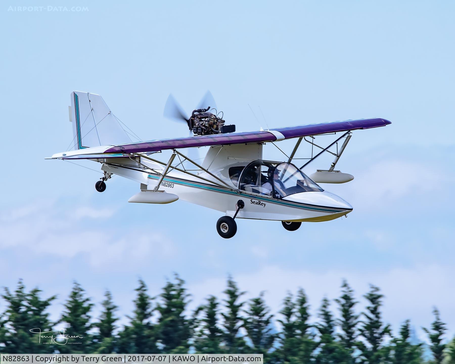 N82863, 1995 Progressive Aerodyne Searey C/N 1MK053, 2017 Arlington Fly-In