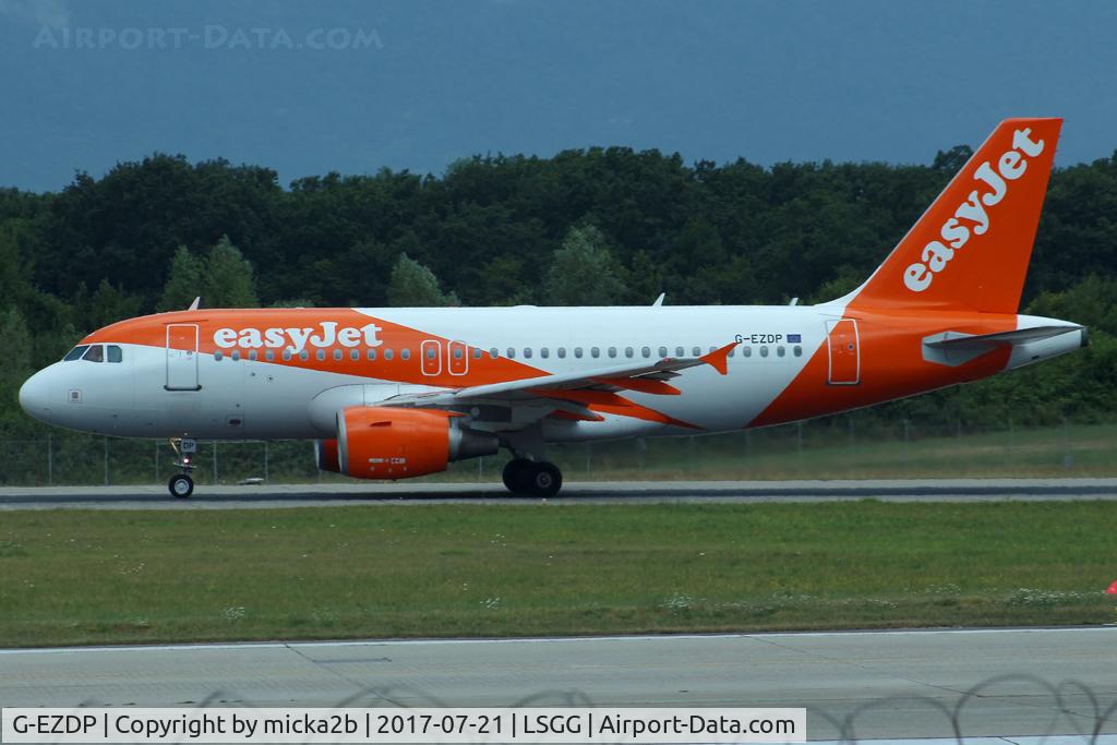 G-EZDP, 2008 Airbus A319-111 C/N 3675, Taxiing