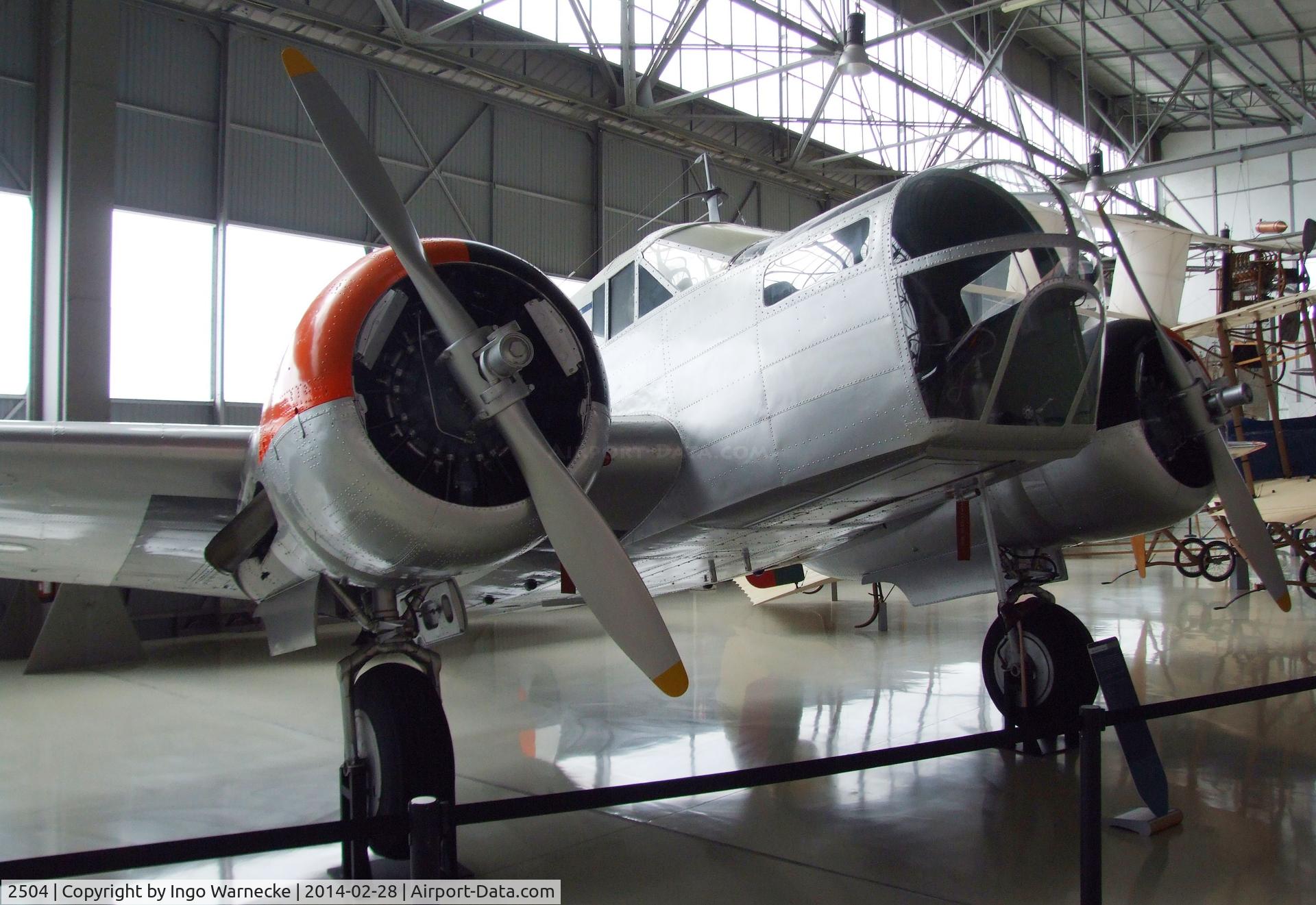 2504, 1948 Beech AT-11 Kansan C/N 1467, Beechcraft AT-11 Kansan at the Museu do Ar, Sintra