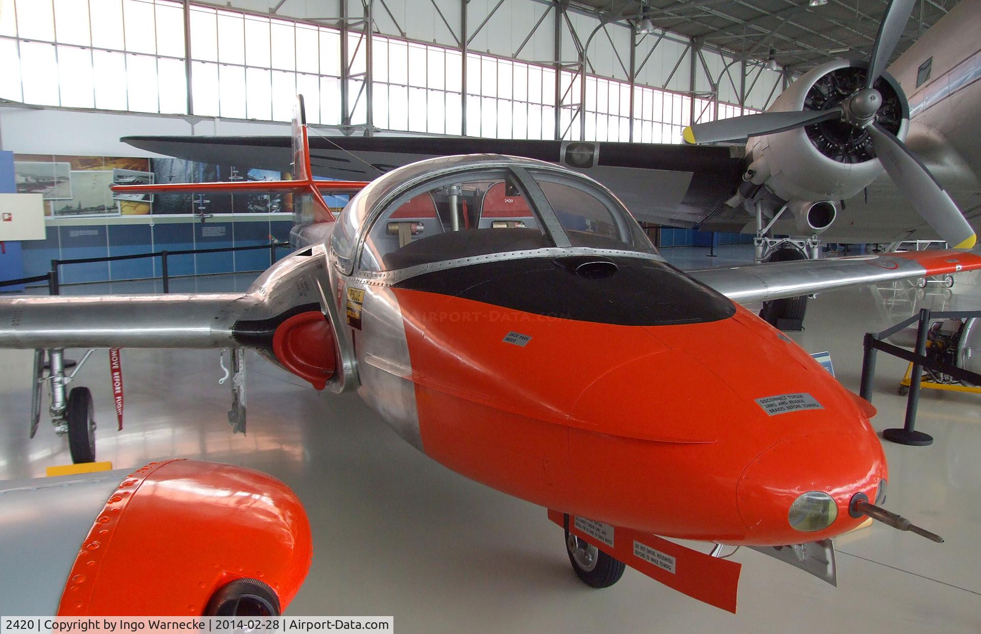 2420, 1962 Cessna T-37C Tweety Bird C/N 40745, Cessna T-37C at the Museu do Ar, Sintra