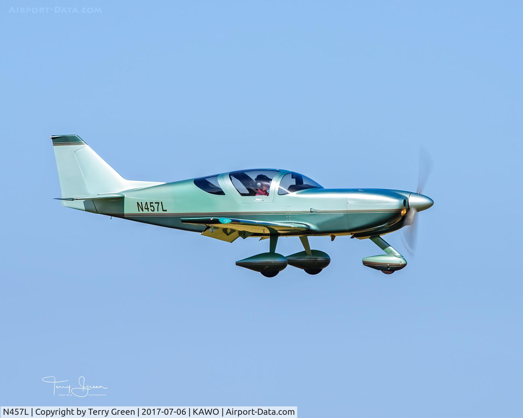 N457L, 1997 Stoddard-Hamilton Glasair Super II-S FT C/N 2352, 2017 Arlington Fly-In