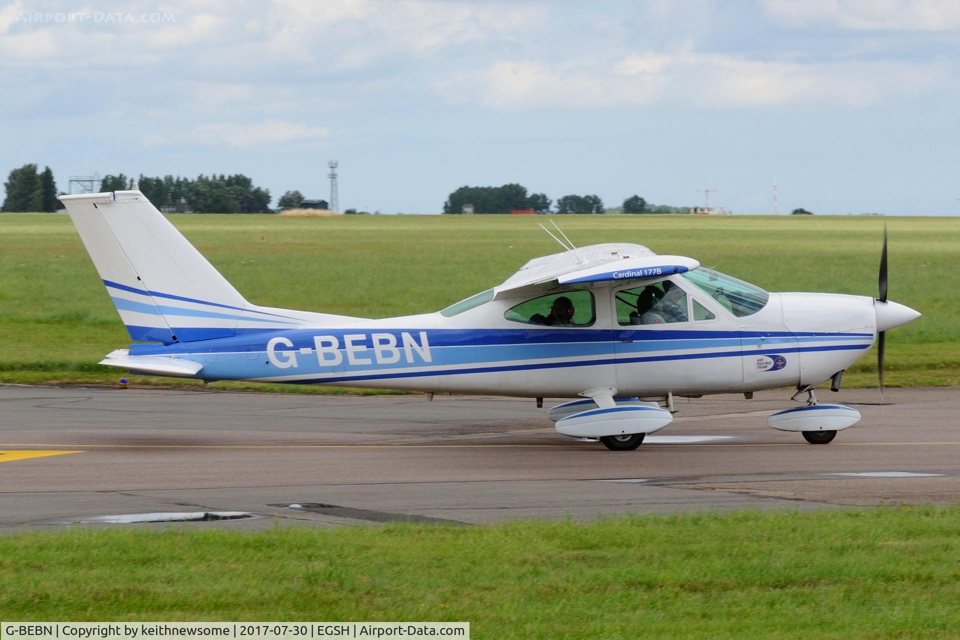 G-BEBN, 1971 Cessna 177B Cardinal C/N 17701631, Regular Visitor.