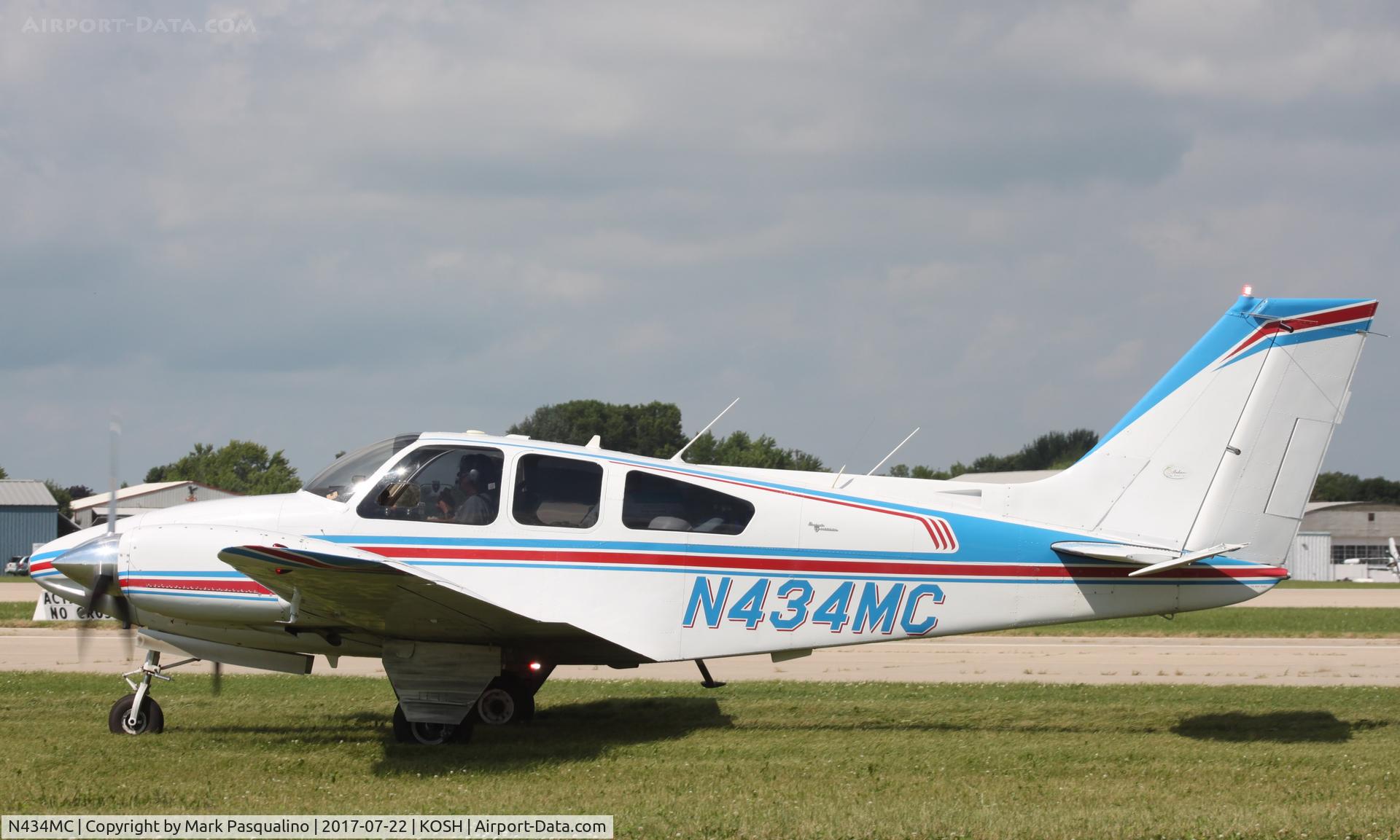 N434MC, 1965 Beech 95-B55 Baron C/N TC-969, Beech B55