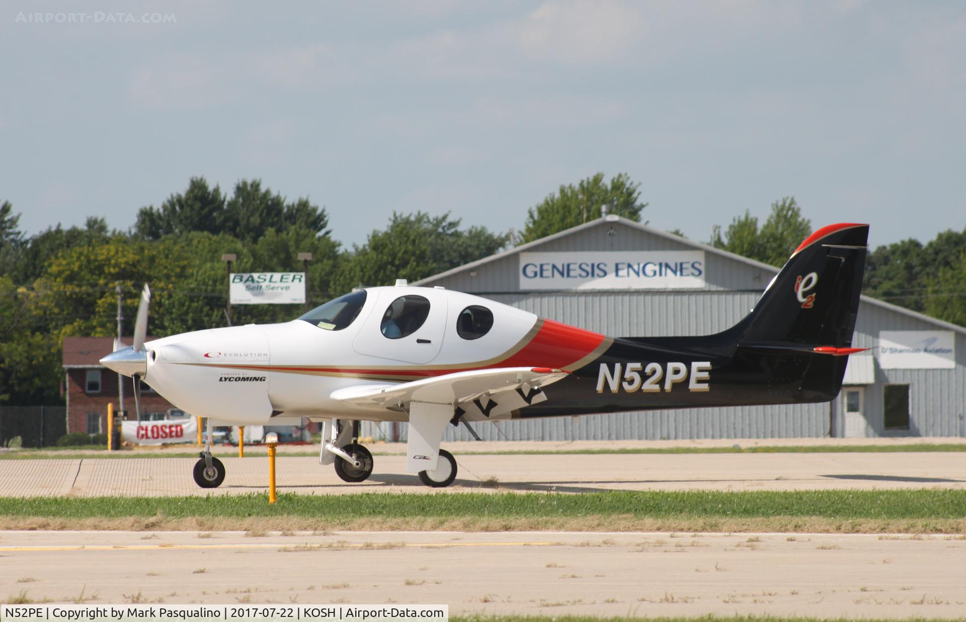 N52PE, 2014 Lancair Evolution C/N EVO-0052, Lancair Evolution
