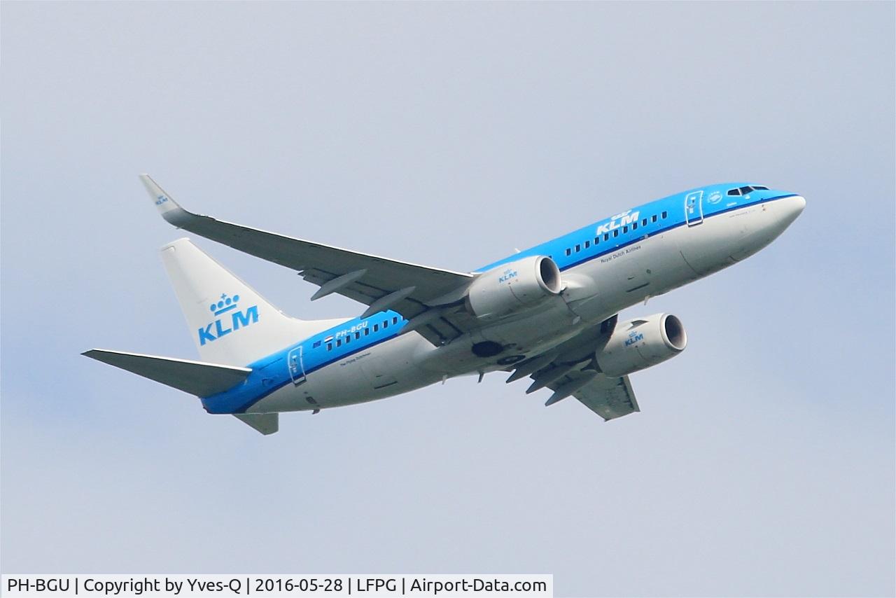 PH-BGU, 2011 Boeing 737-7K2 C/N 39257, Boeing 737-7K2, Take off rwy 06R, Roissy Charles De Gaulle airport (LFPG-CDG)