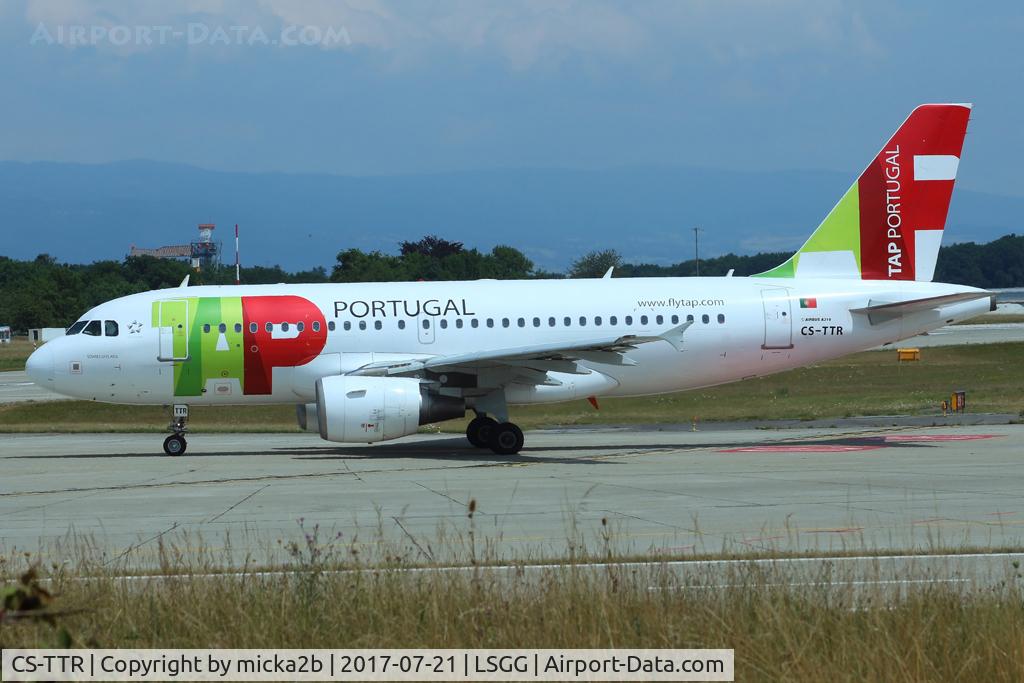 CS-TTR, 2002 Airbus A319-112 C/N 1756, Taxiing