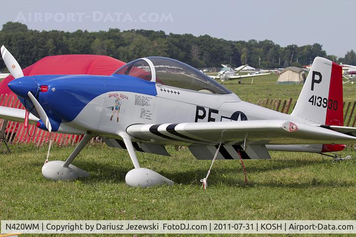 N420WM, 2006 Vans RV-8 C/N 81925, RV-8 Dakota Queen CN 81925, N420WM