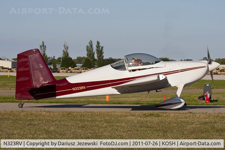 N323RV, Vans RV-7 C/N 72723, RV-7 CN 72723, N323RV