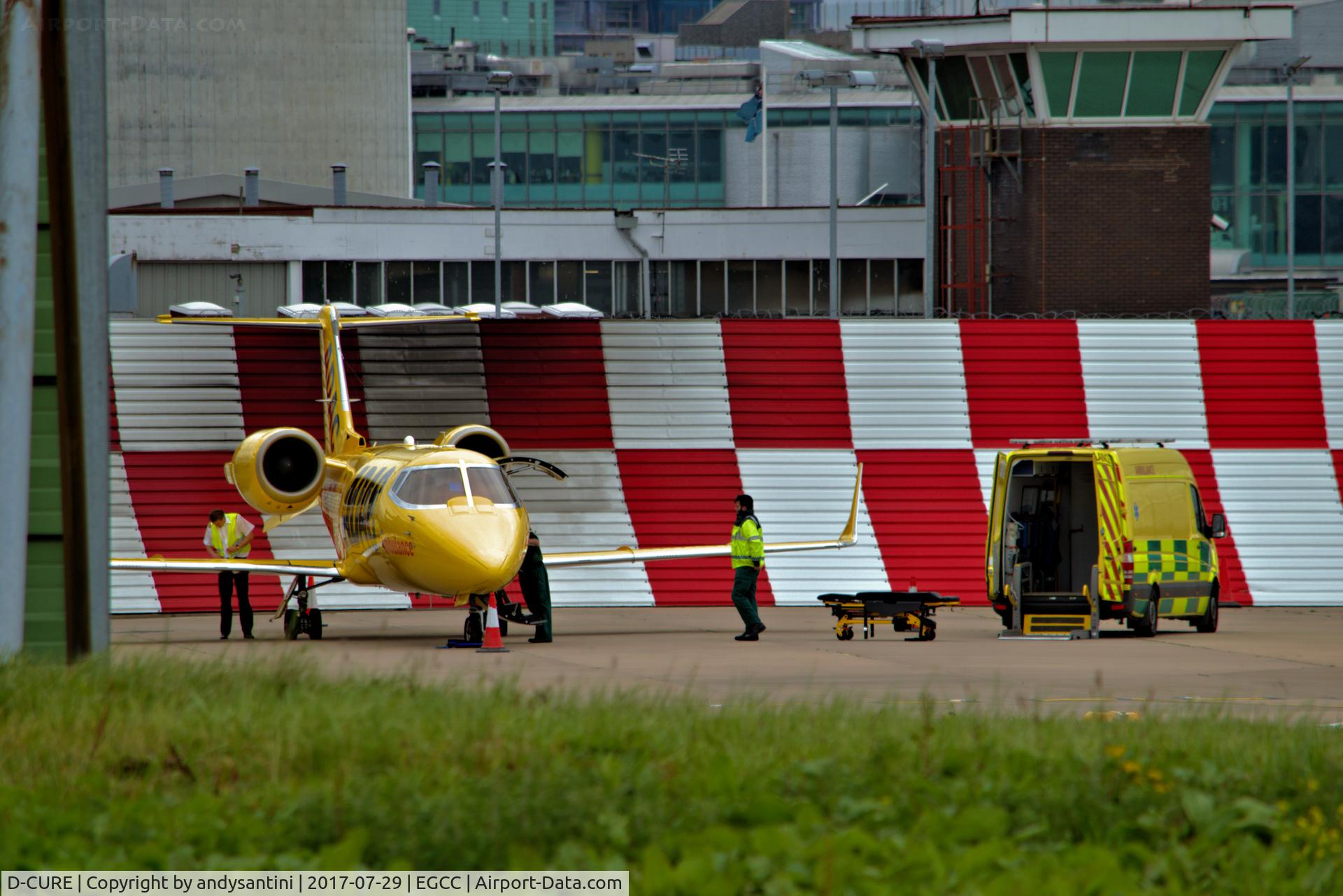 D-CURE, 2009 Learjet 60XR C/N 60-379, on the [FBO exc ramp]