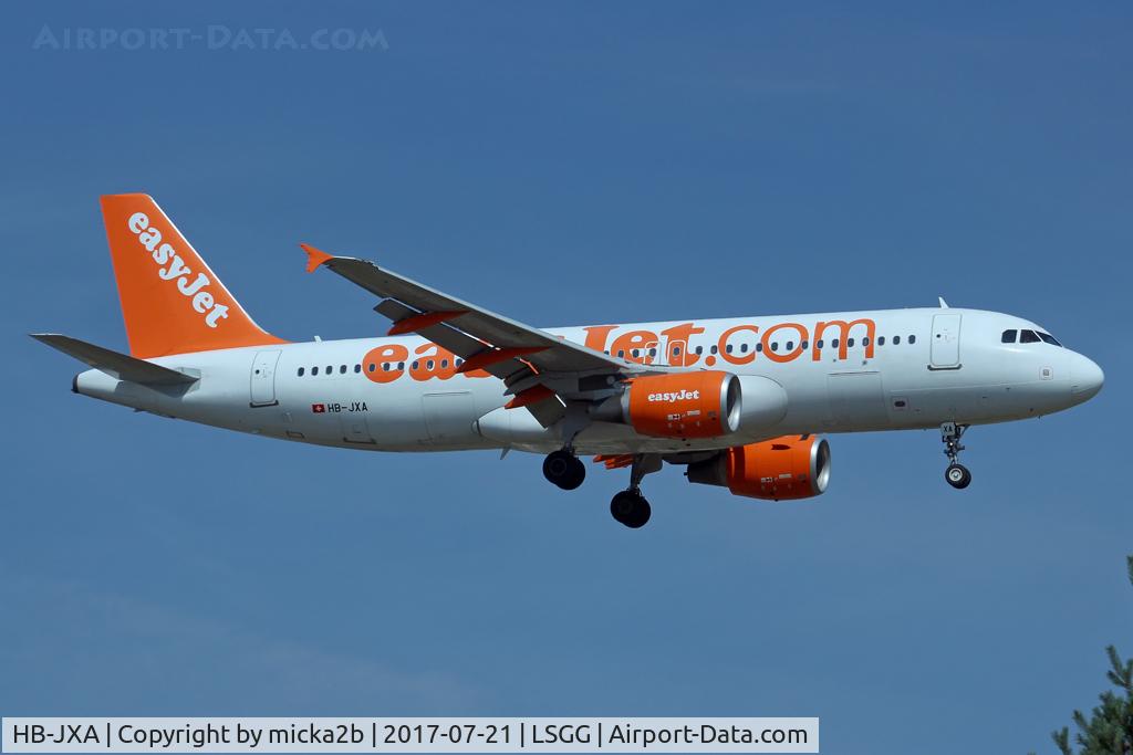 HB-JXA, 2012 Airbus A320-214 C/N 5138, Landing