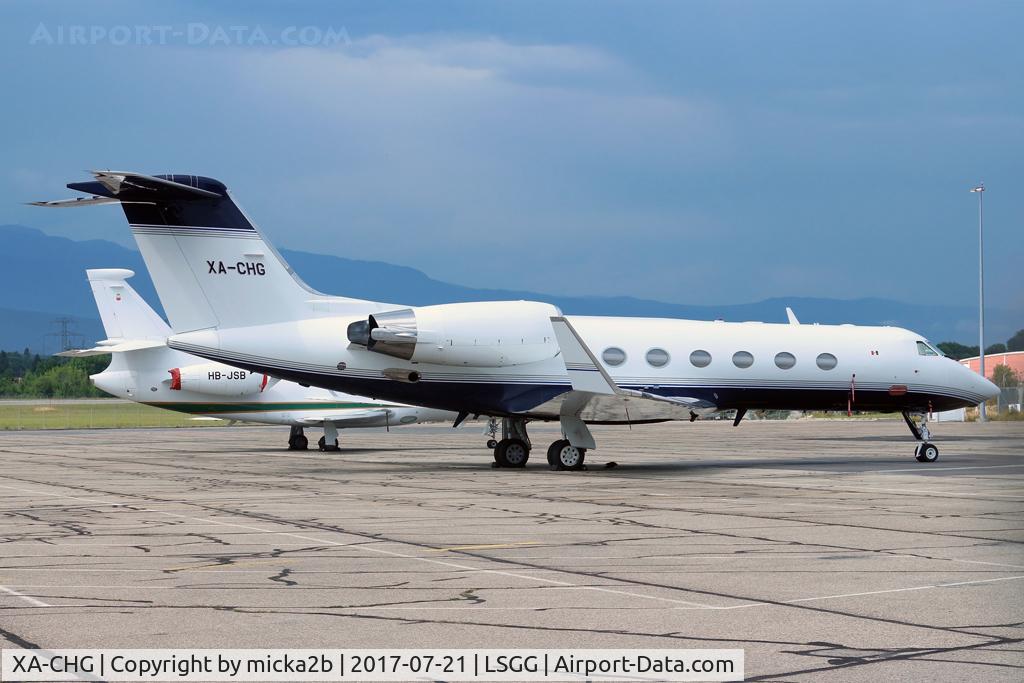 XA-CHG, 2004 Gulfstream Aerospace G-IV C/N 1524, Parked