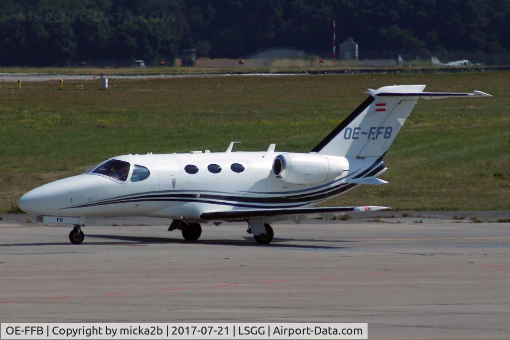 OE-FFB, 2008 Cessna 510 Citation Mustang Citation Mustang C/N 510-0065, Taxiing