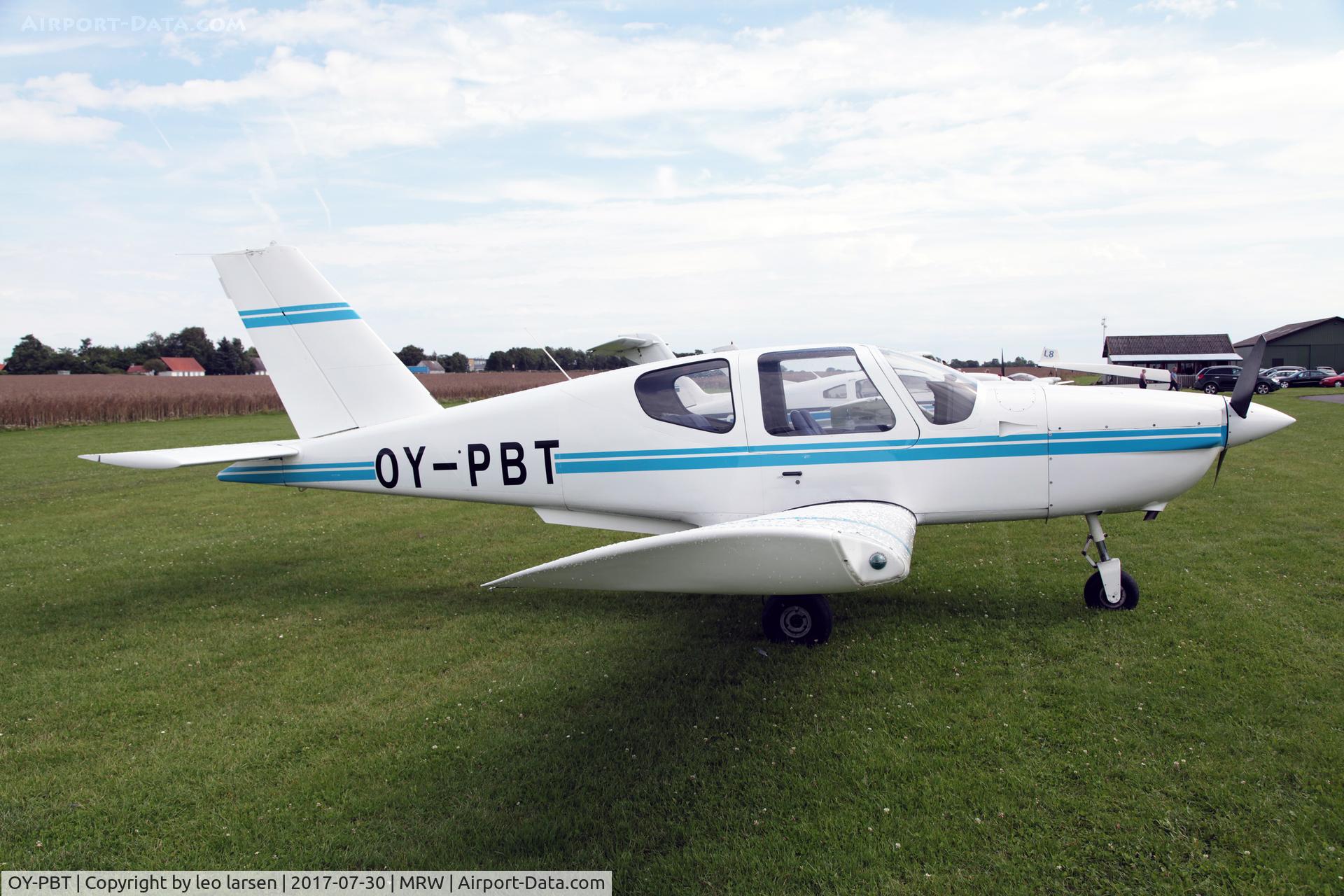 OY-PBT, 1987 Socata TB-9 Tampico C/N 738, Maribo 30.7.2017