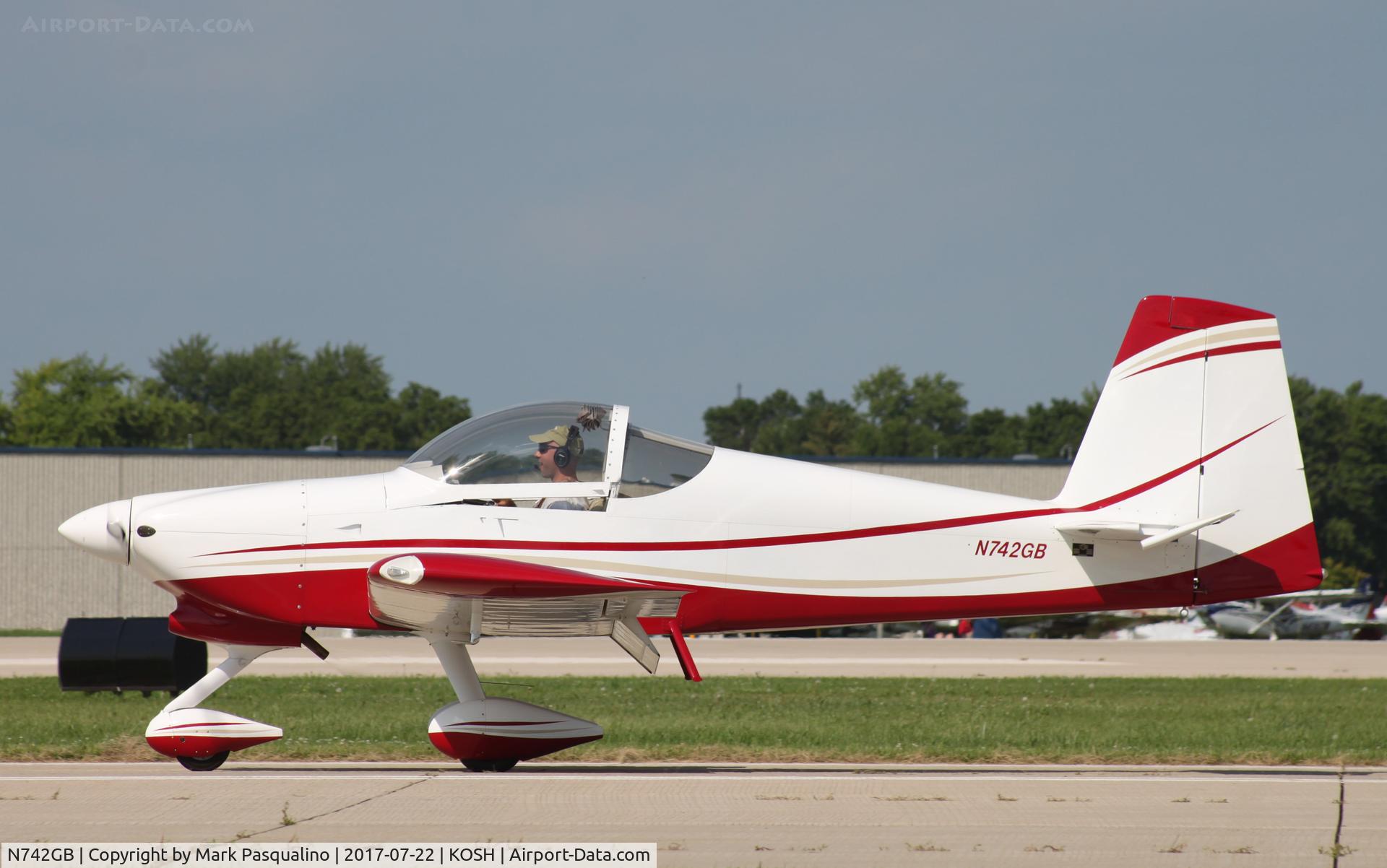 N742GB, Vans RV-7A C/N 70201, Vans RV-7A
