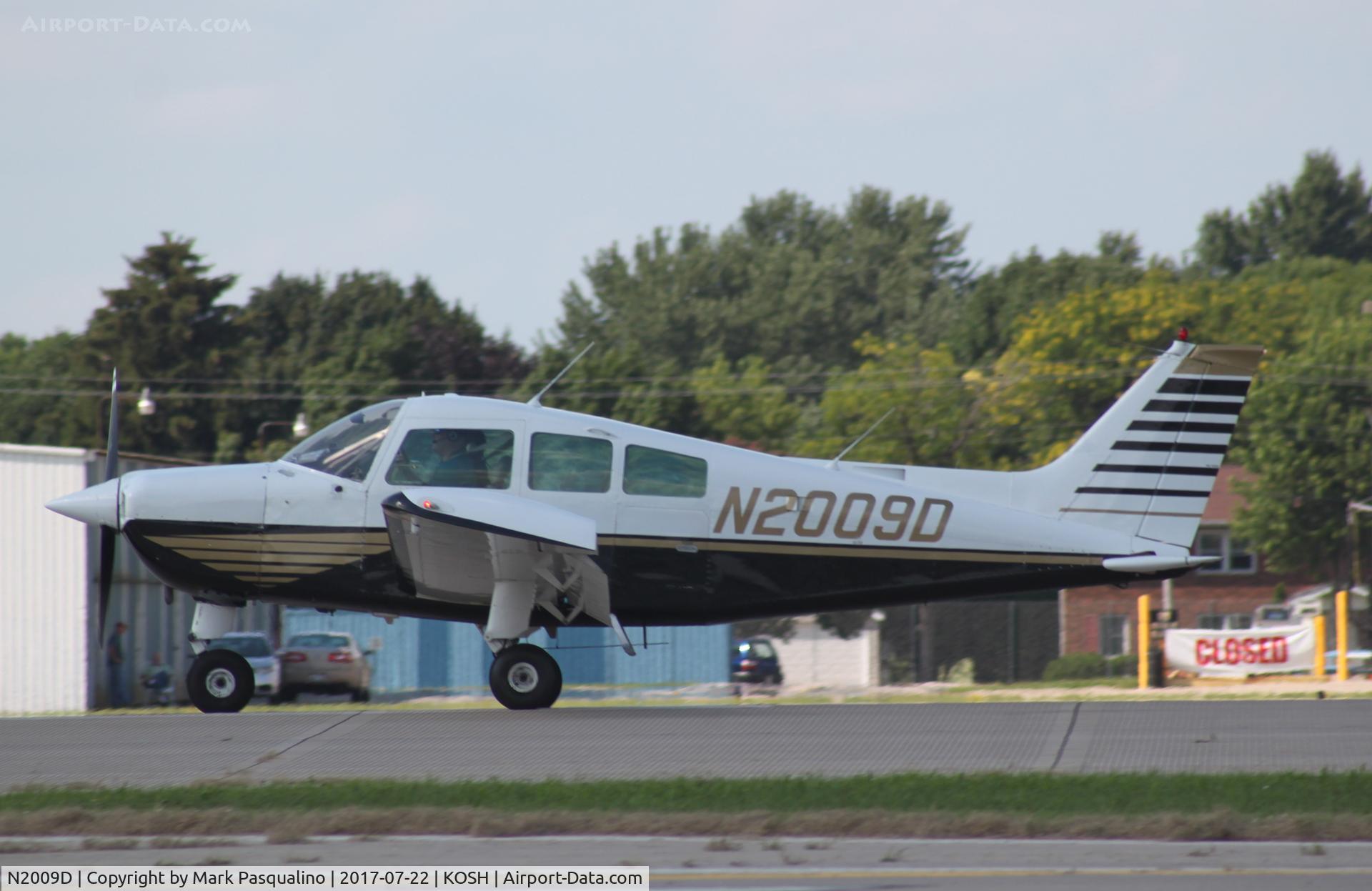 N2009D, 1978 Beech C23 Sundowner 180 C/N M-2053, Beech C23