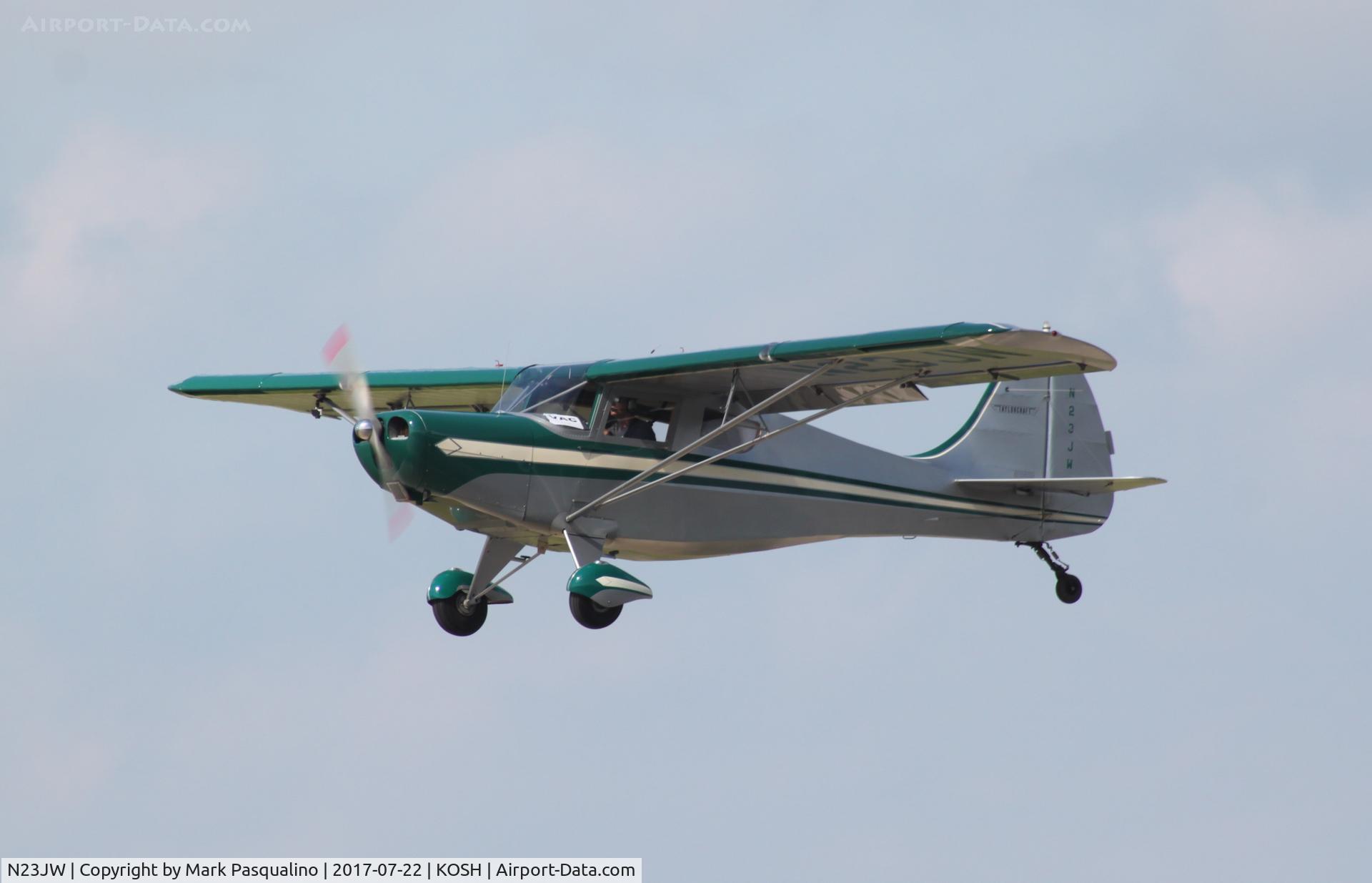 N23JW, 1953 Taylorcraft 15A C/N 5-14008, Taylorcraft 15A